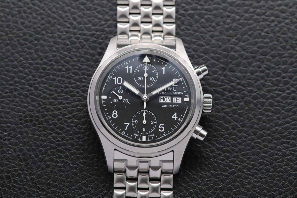 IWC Fliegerchronograph IW370607 Fullset 2002 Box+Papers