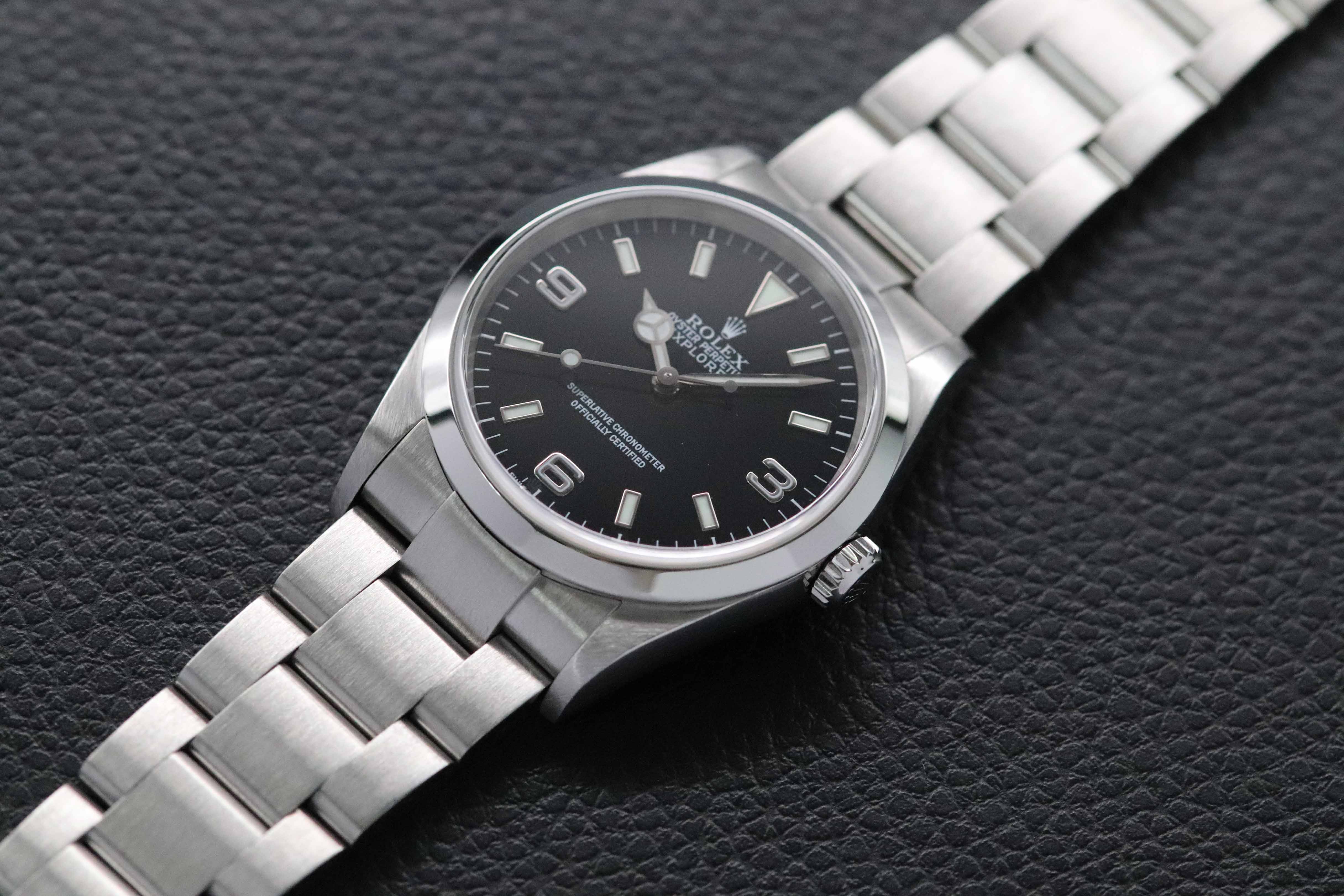 Rolex Explorer 114270 Complete Set 2002 Box + Papers
