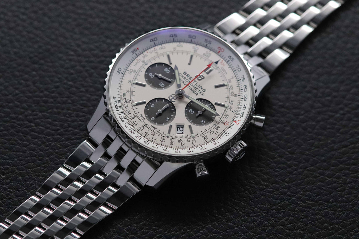 Breitling Navitimer B01 Chronograph 43 AB0121/AB0121211G1A1 Fullset 2024 Box+Papers