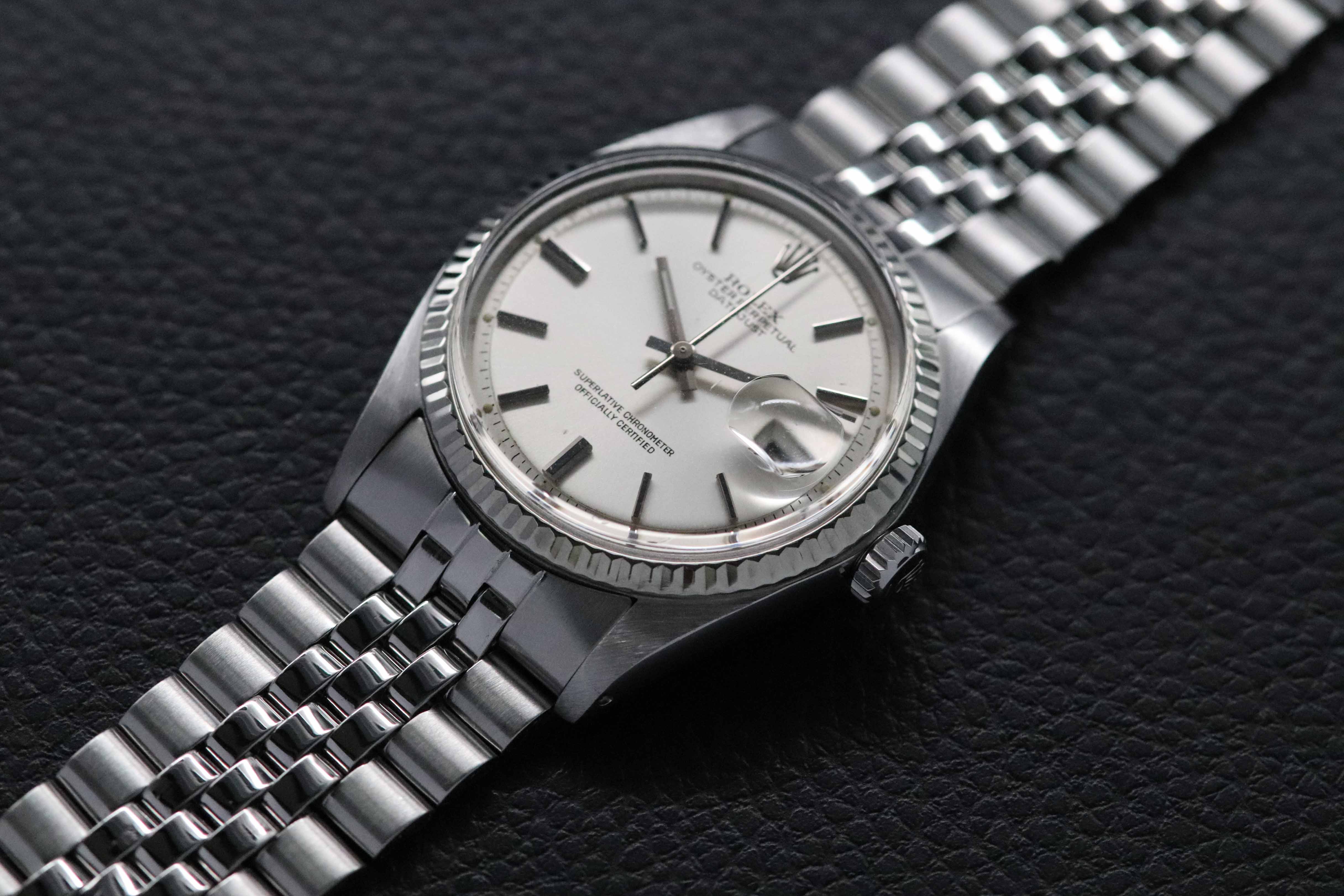 Rolex Datejust 36 1601 Complete Set 1975 Box + Papers