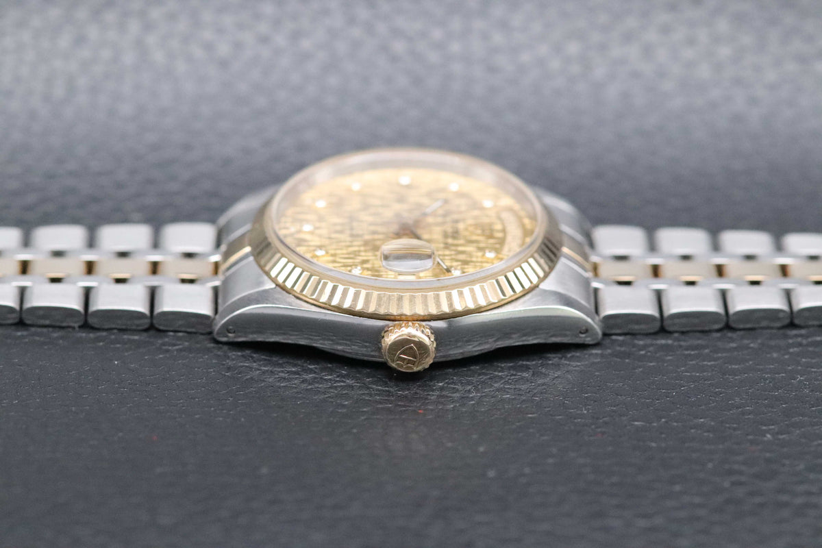 Tudor Prince Date-Day 76213 Gold Dial 2010
