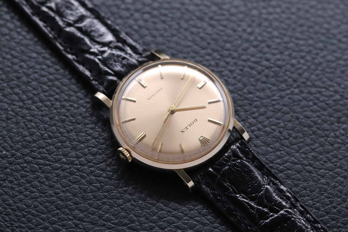 Rolex Precision 9659 Champagne Dial 1964