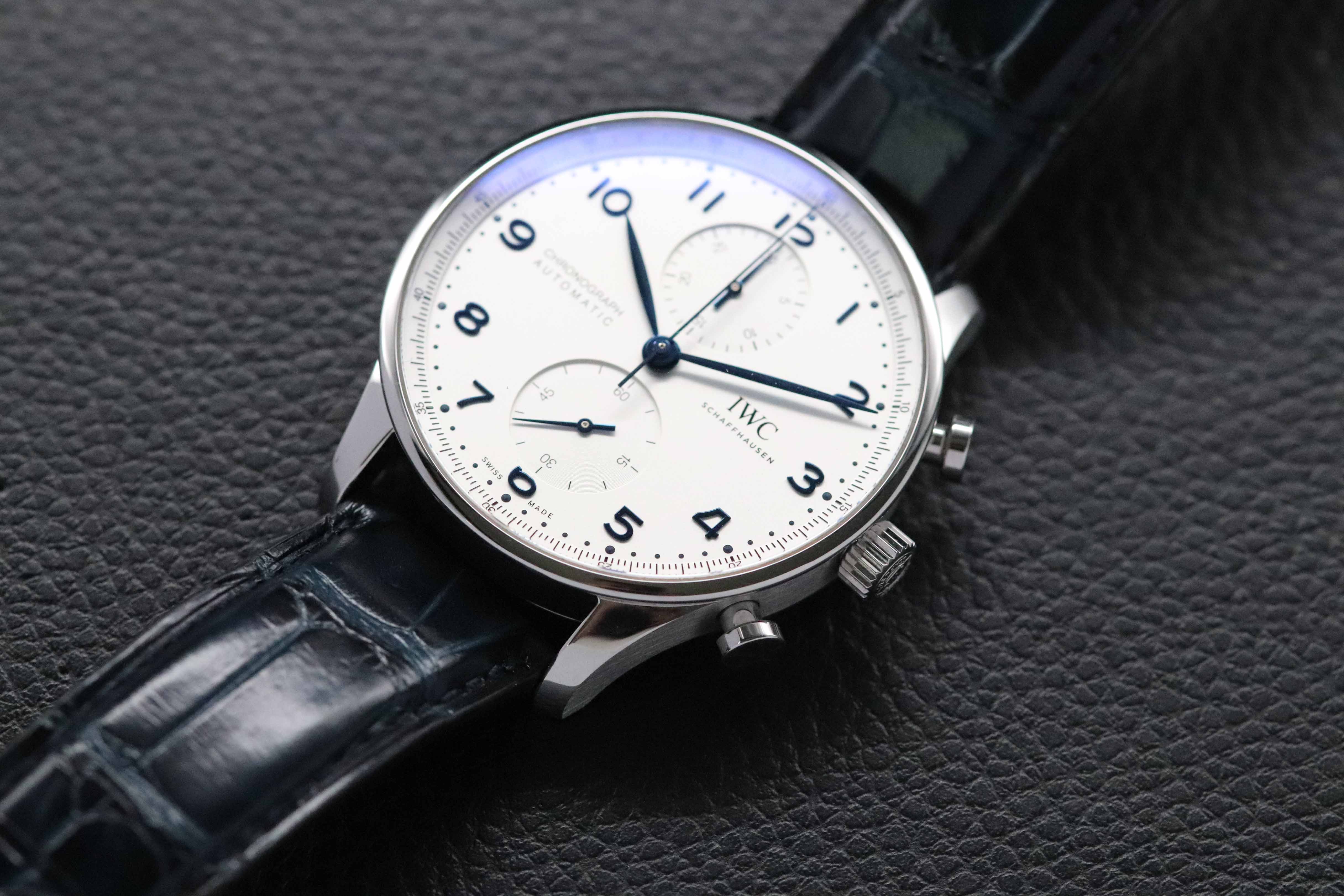 IWC Portugieser Chronograph IW371605 Fullset 2023 Box+Papers