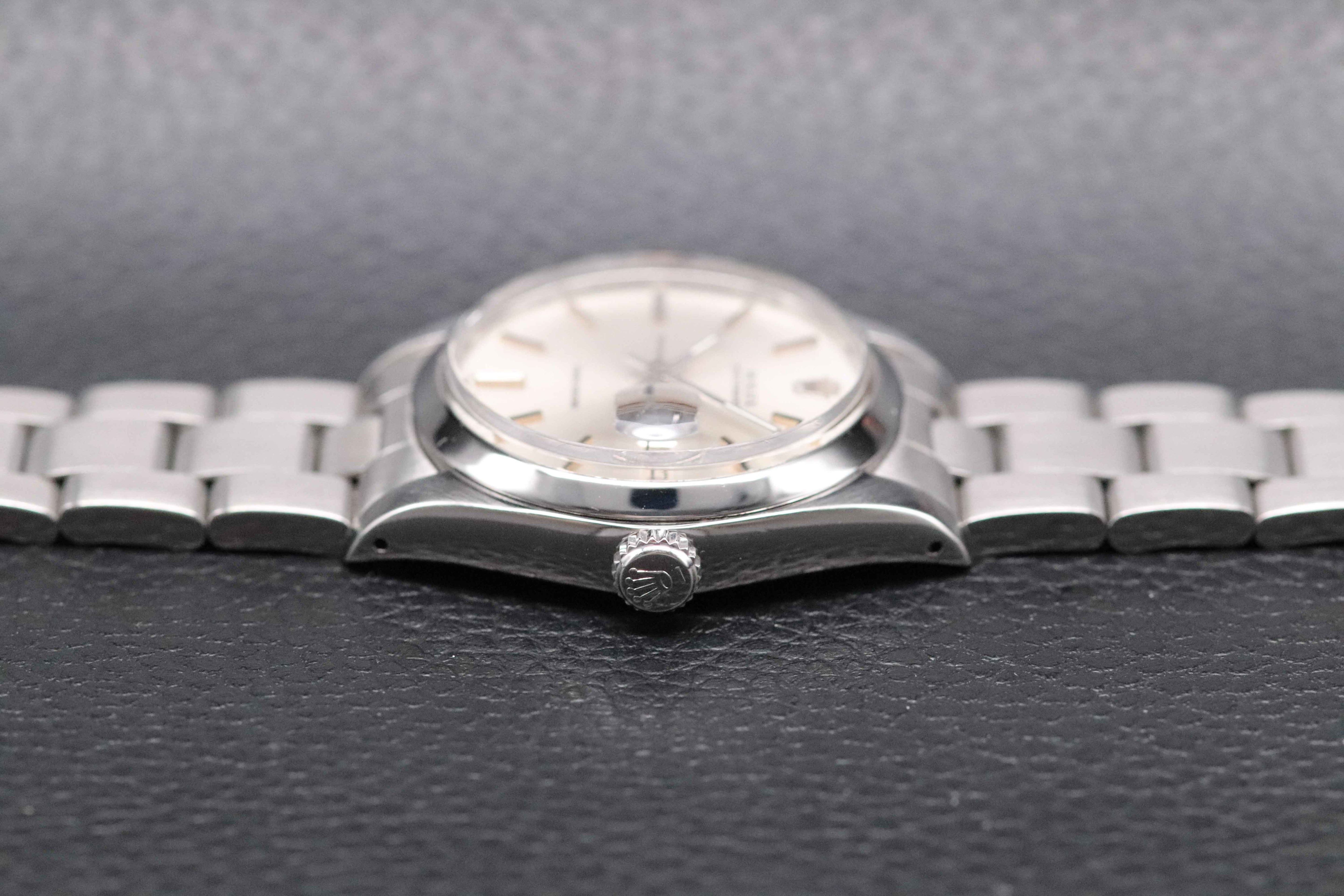 Rolex Oysterdate Precision 6694 Silver Dial 1982