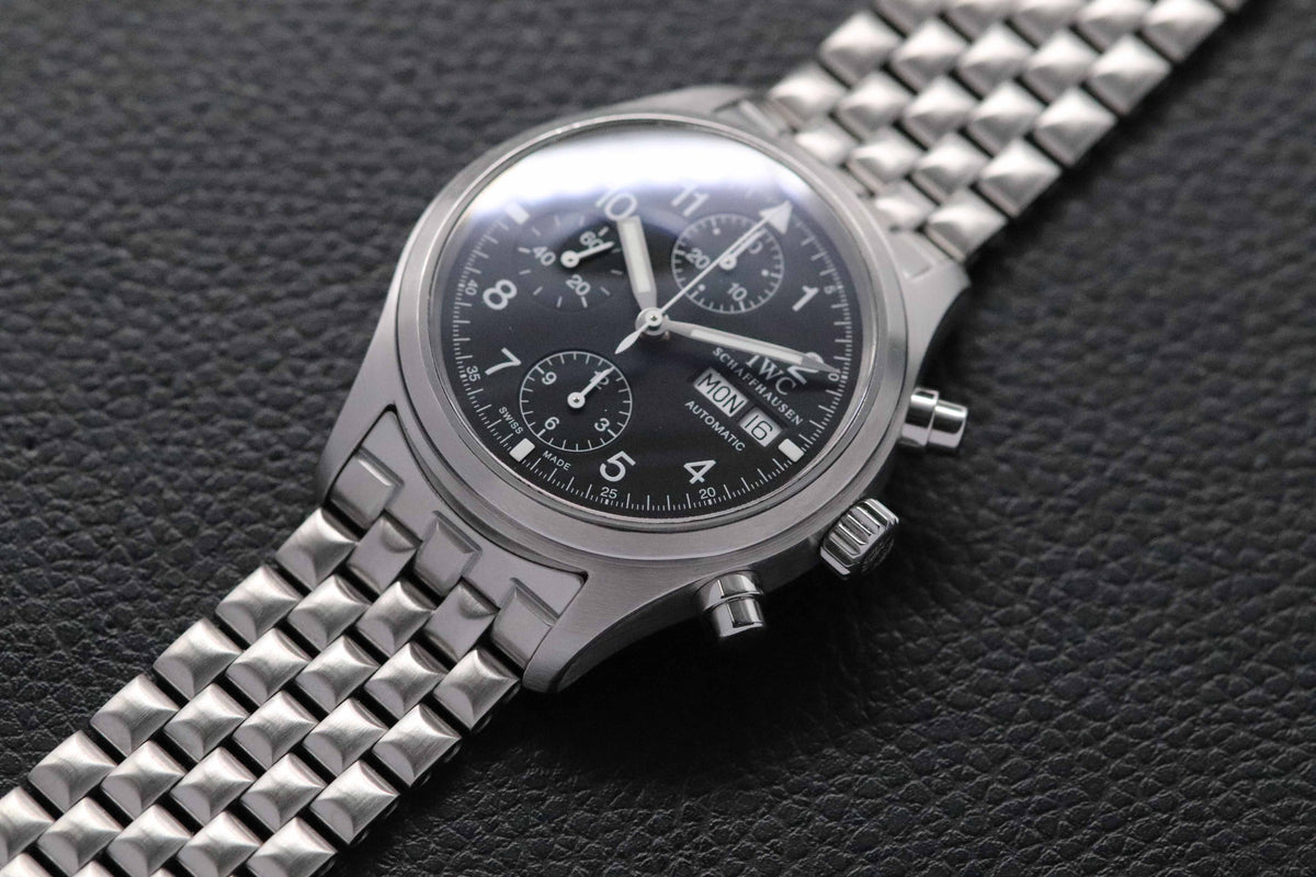IWC Fliegerchronograph IW370607 Fullset 2002 Box+Papers
