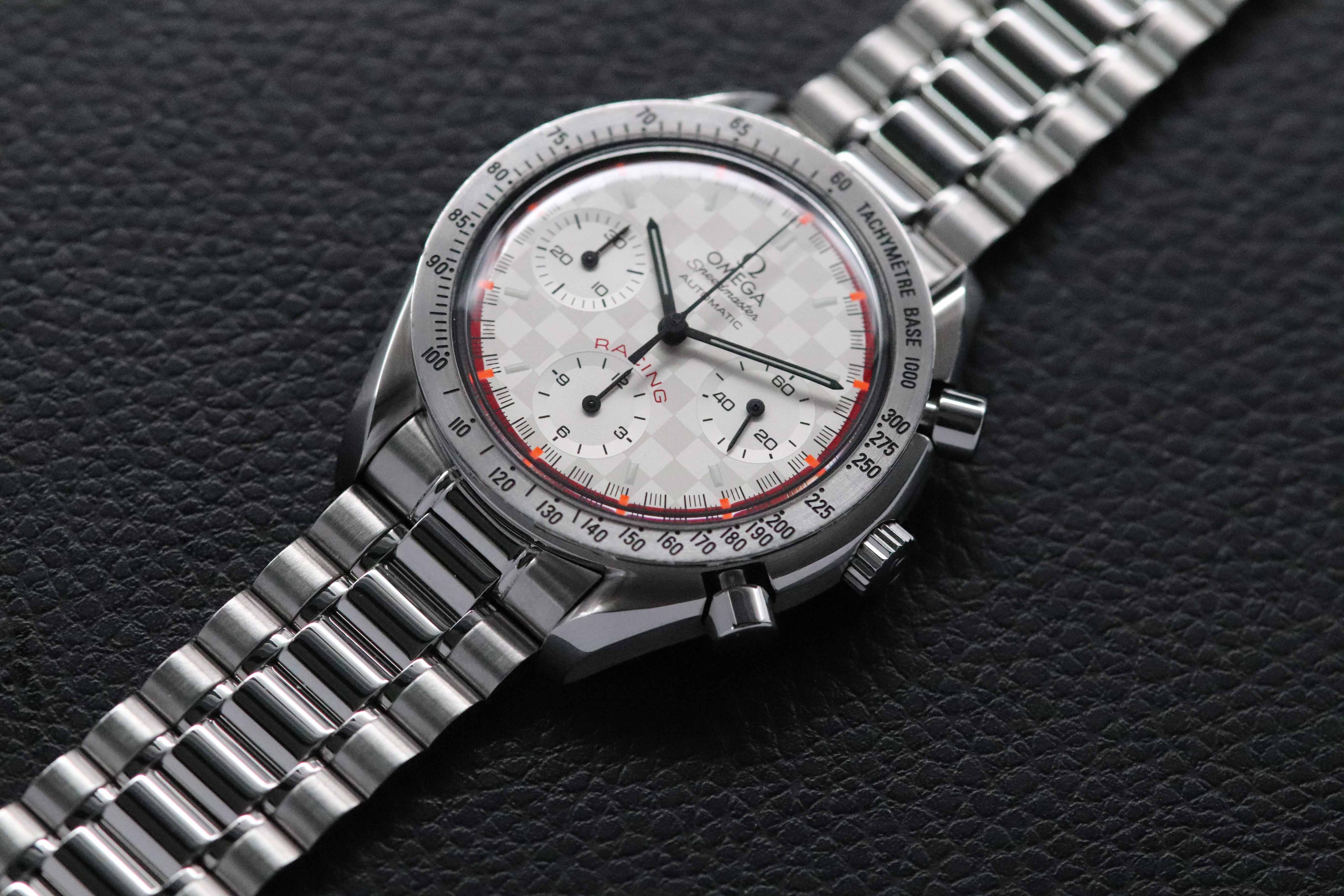 Omega Speedmaster Racing Michael Schumacher 3517.30 FULLSET 2001 Scatola + PAPERS