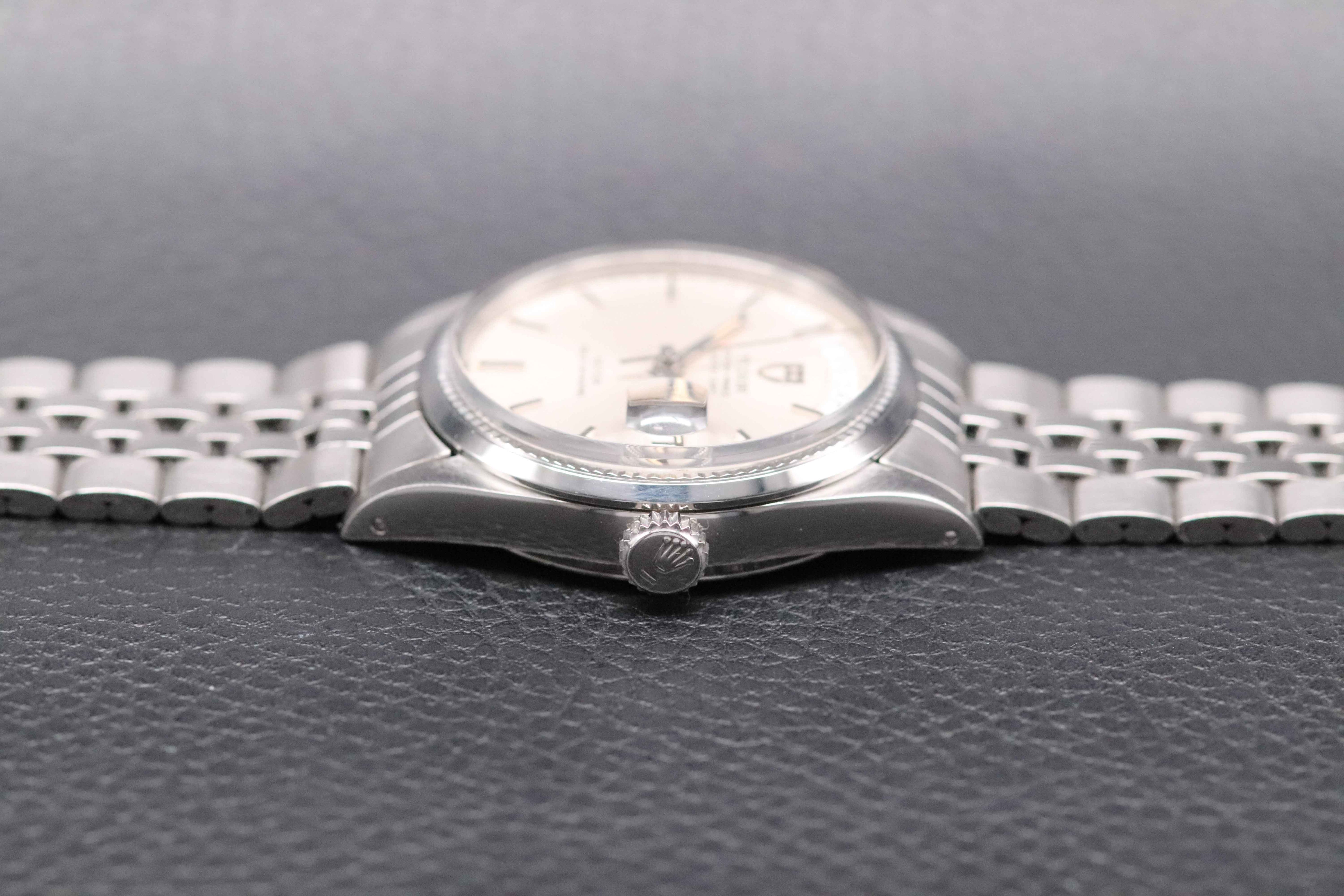 Tudor Prince Date-Day 94710 Silver Dial 1989