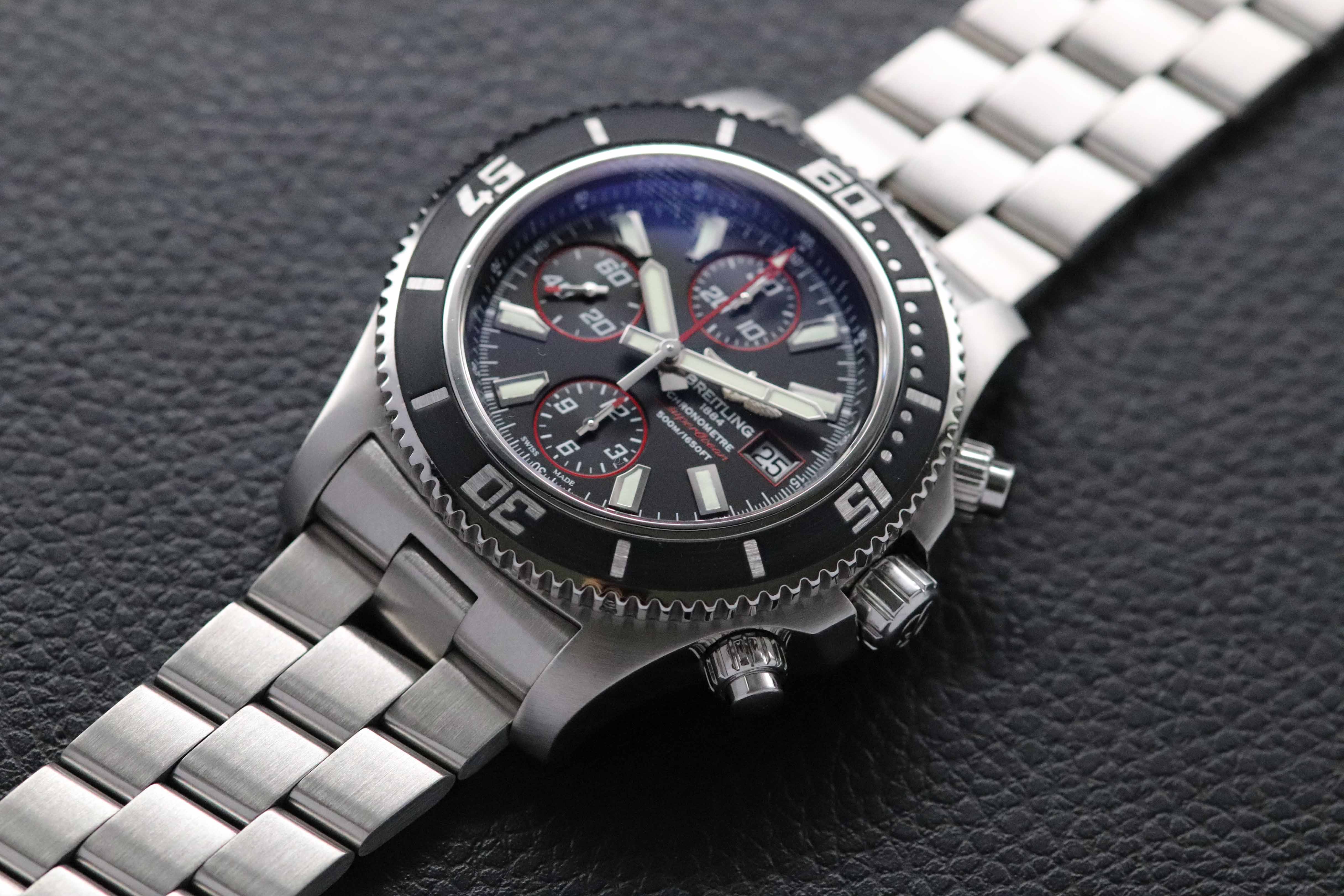Breitling Superocean Cronógrafo II A13341, FULLSET de 2015, caja y PAPERS
