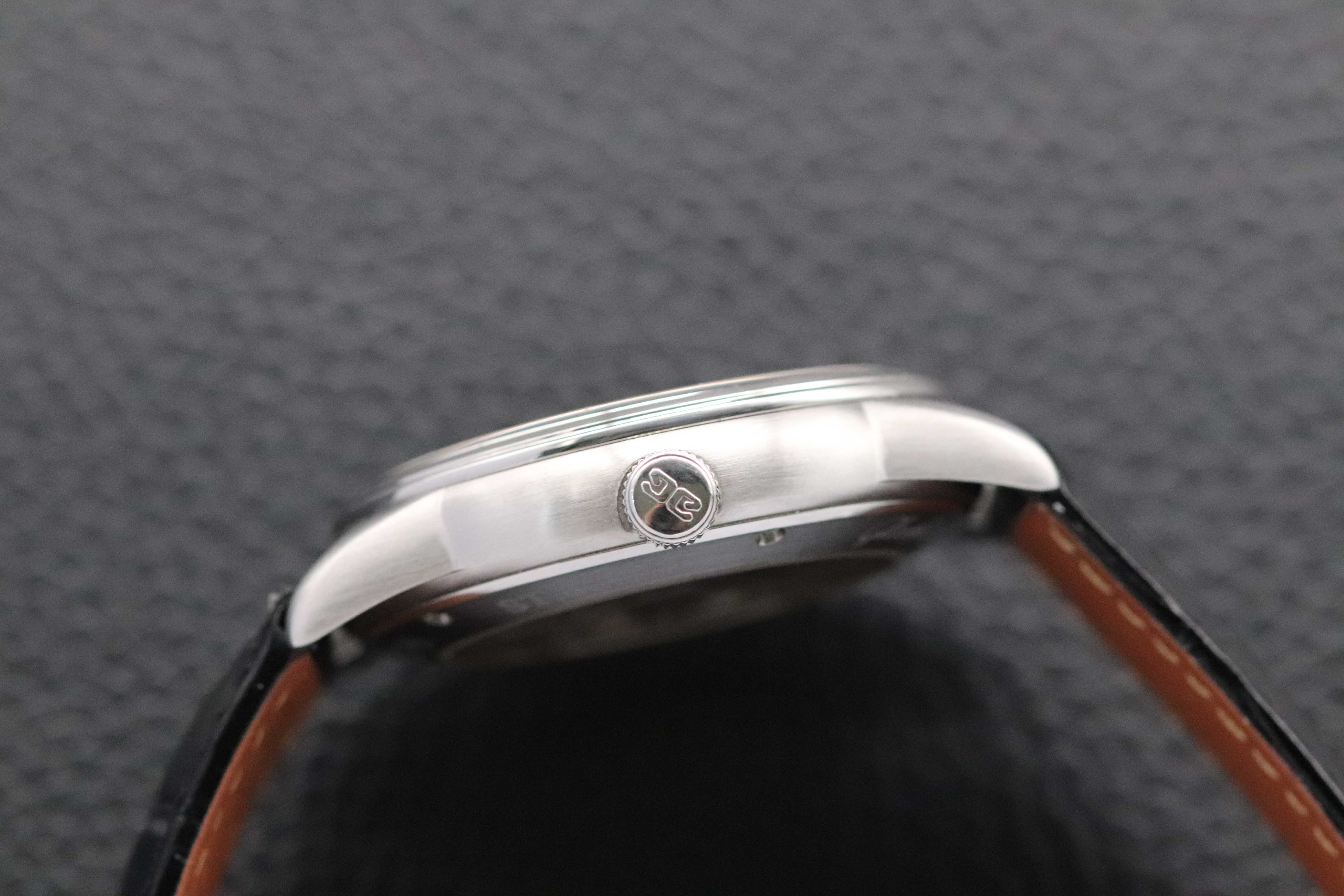 Glashütte Original Senator Fasi lunari Riserva di carica 39.44.04.12.04 Quadrante argento 2010