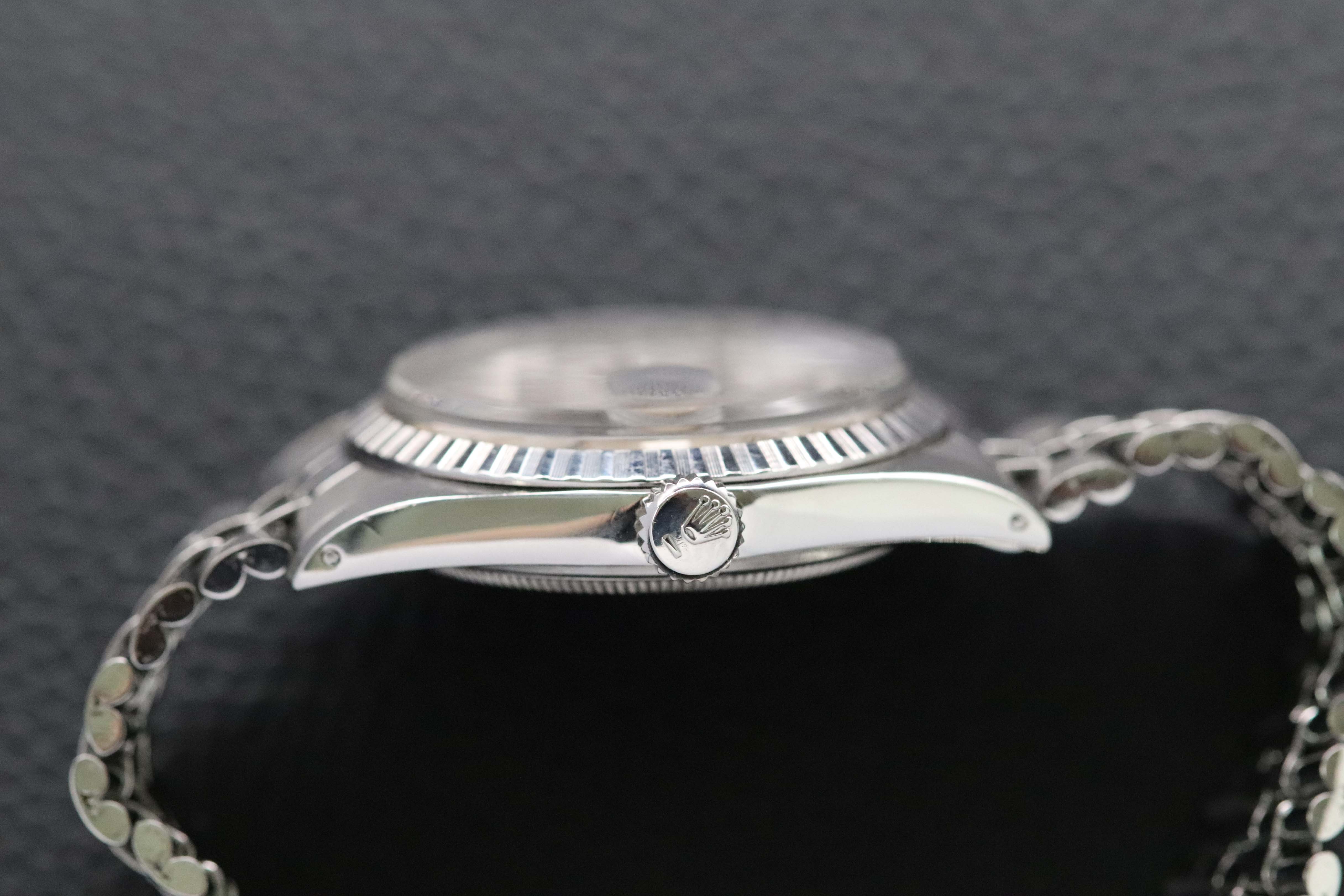Rolex Datejust 1603 Esfera Plata 1973