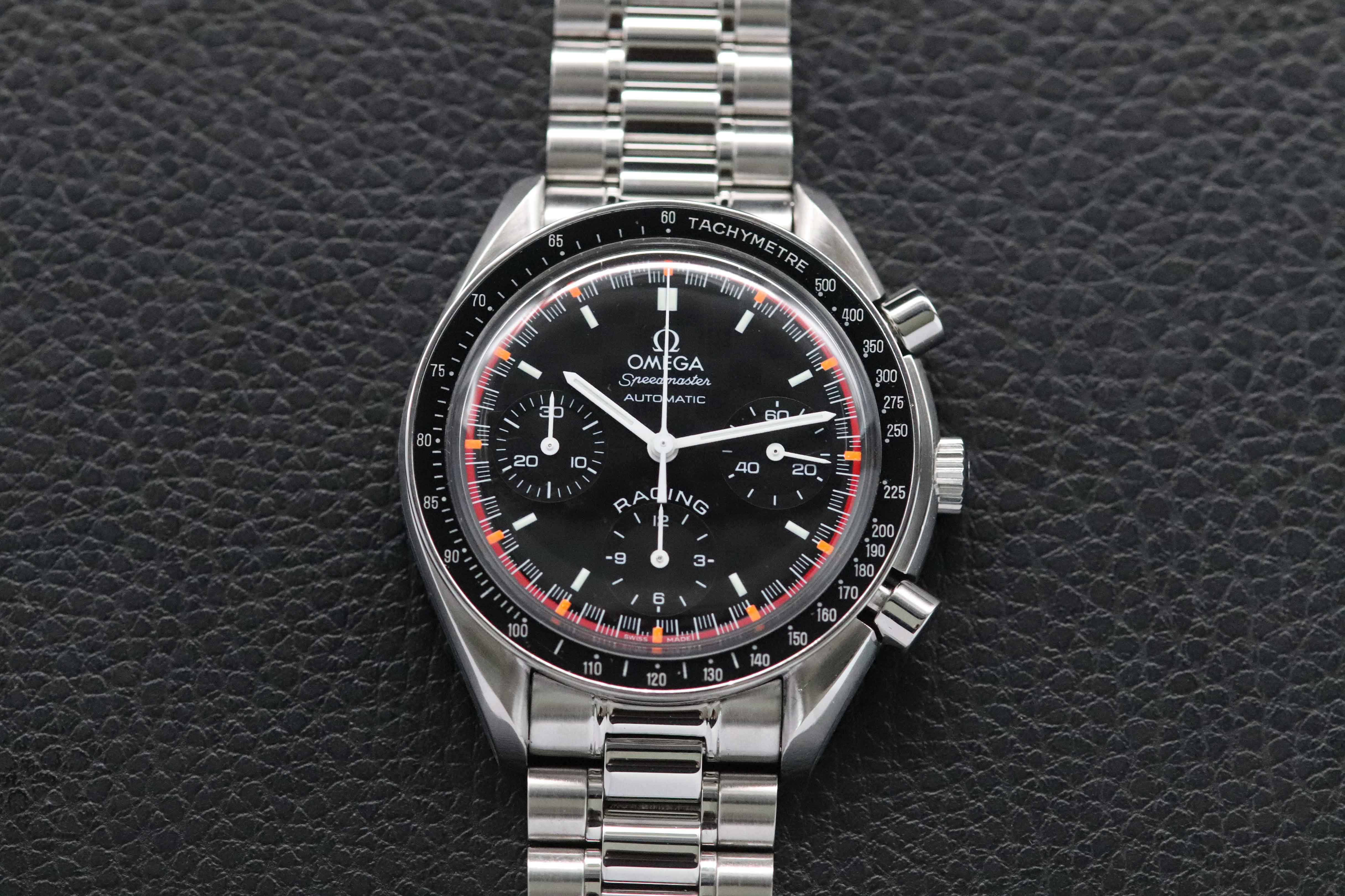 Omega Speedmaster Reduced 3518.50 Michael Schumacher 2001 Fullset Box+Paper