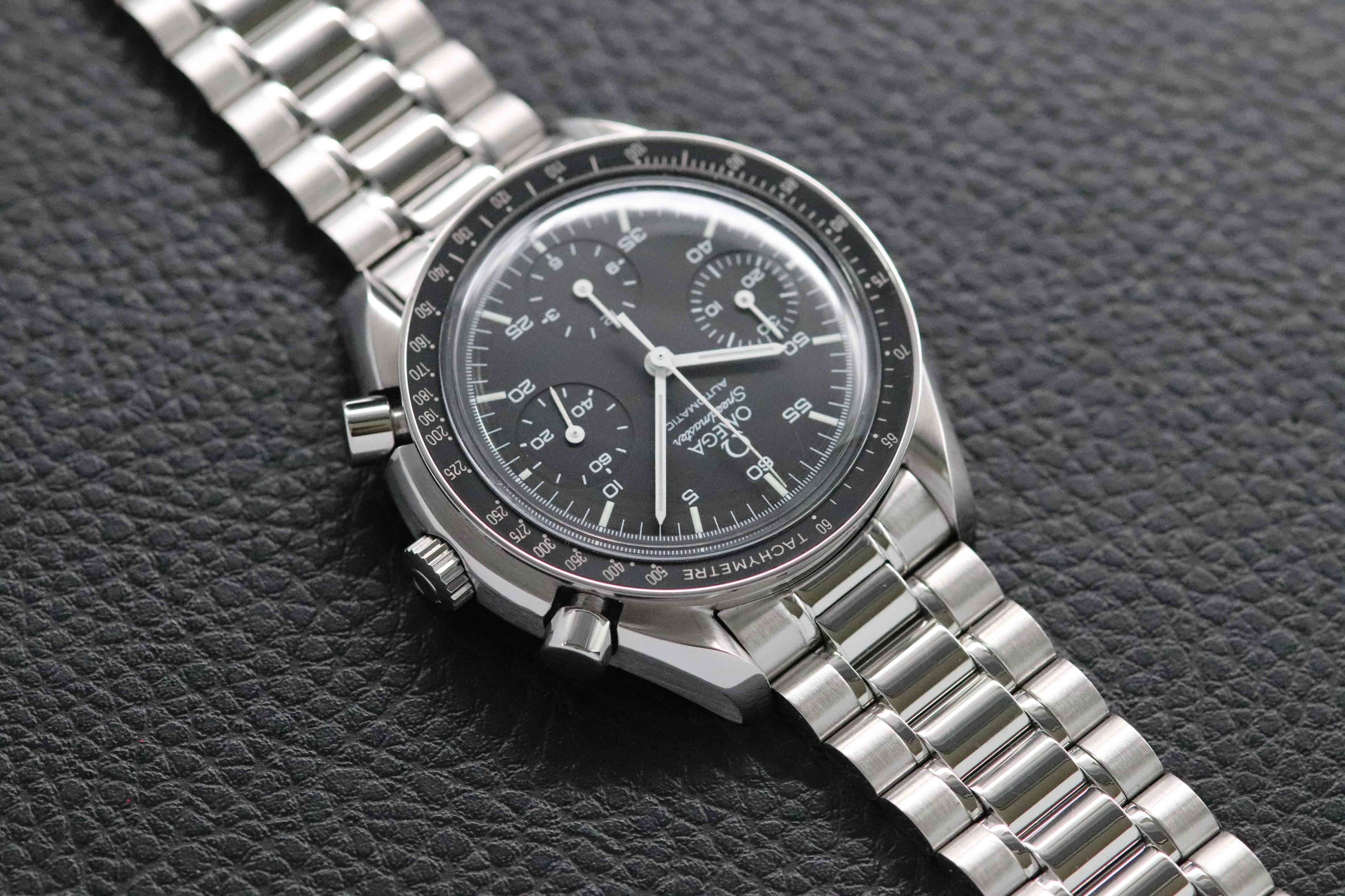 Omega Speedmaster ridotto 3510.50 quadrante nero 1998