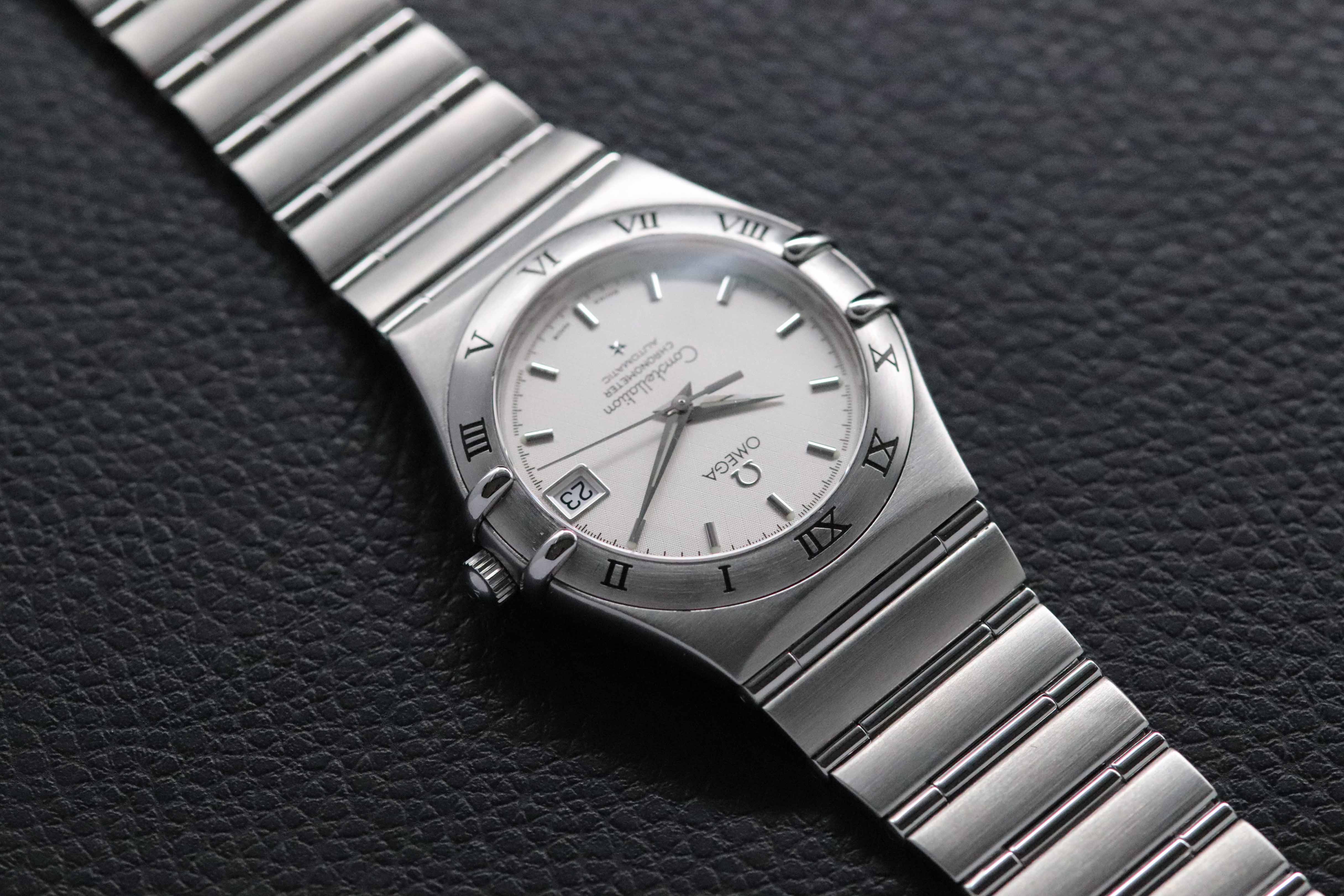 Omega Constellation 1502.30 con esfera plateada, 2006