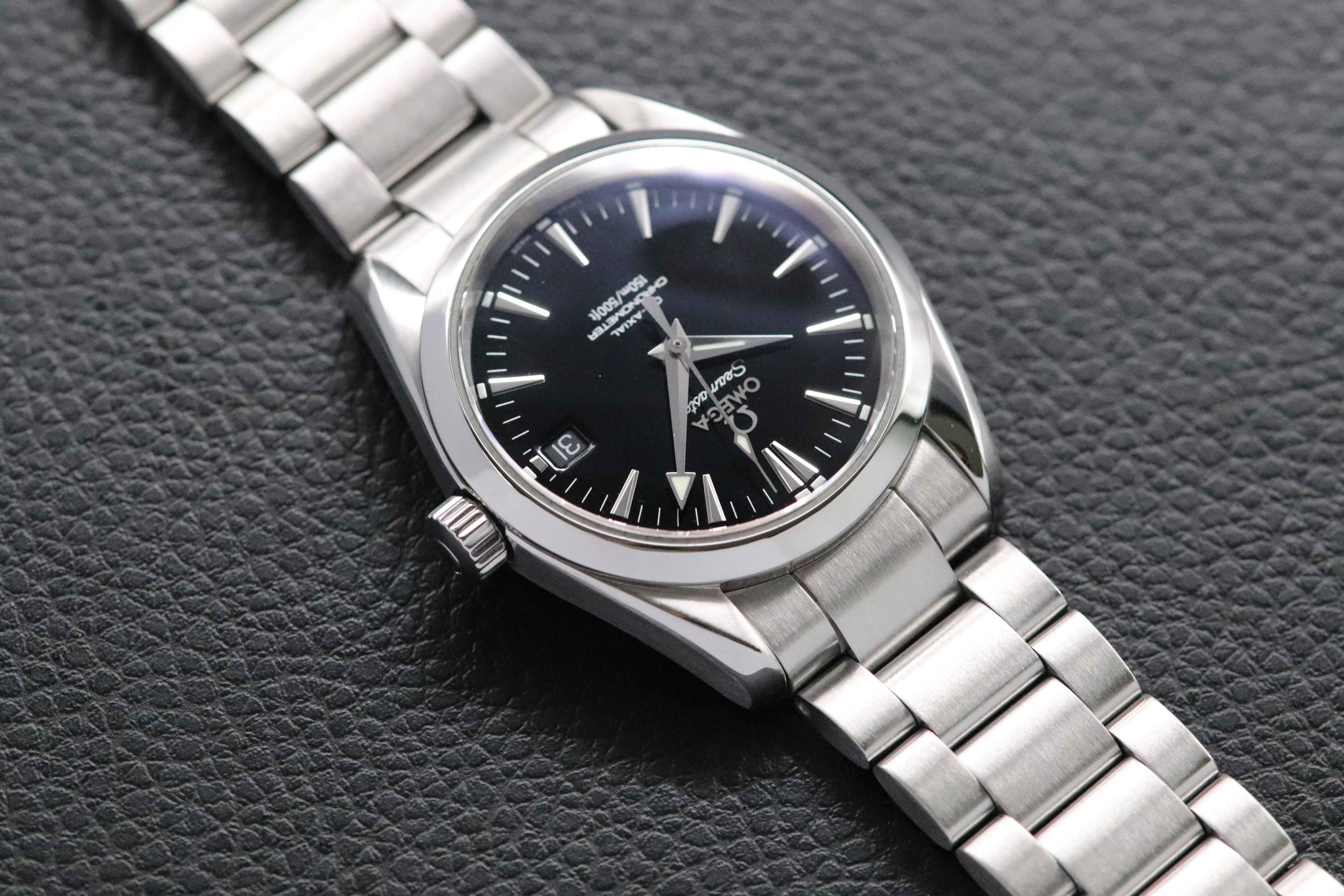 Omega Seamaster Aqua Terra 2504.50 Black Dial 2006