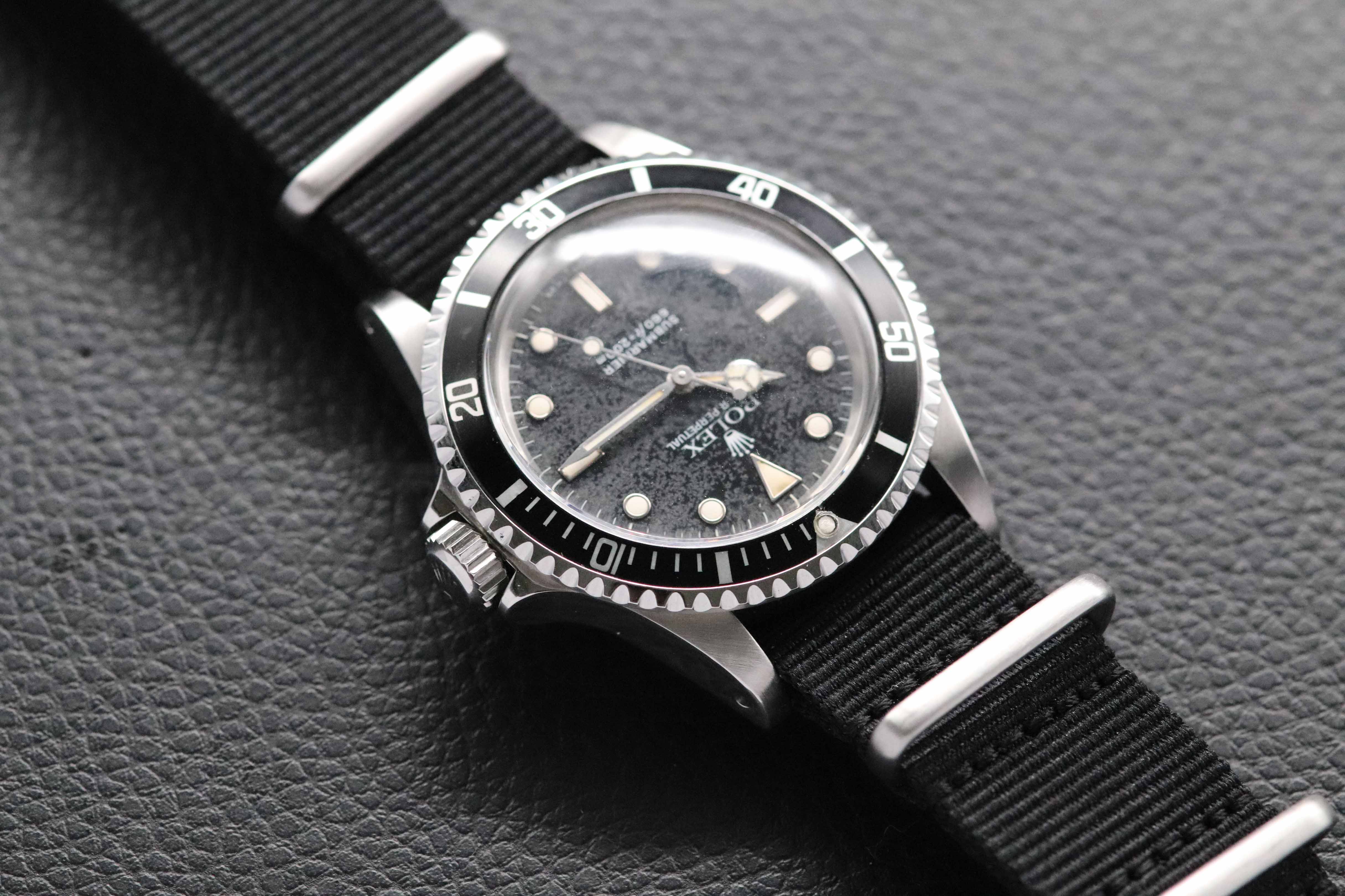 Rolex Submariner 5513 Stardust Tropical Dial 1987