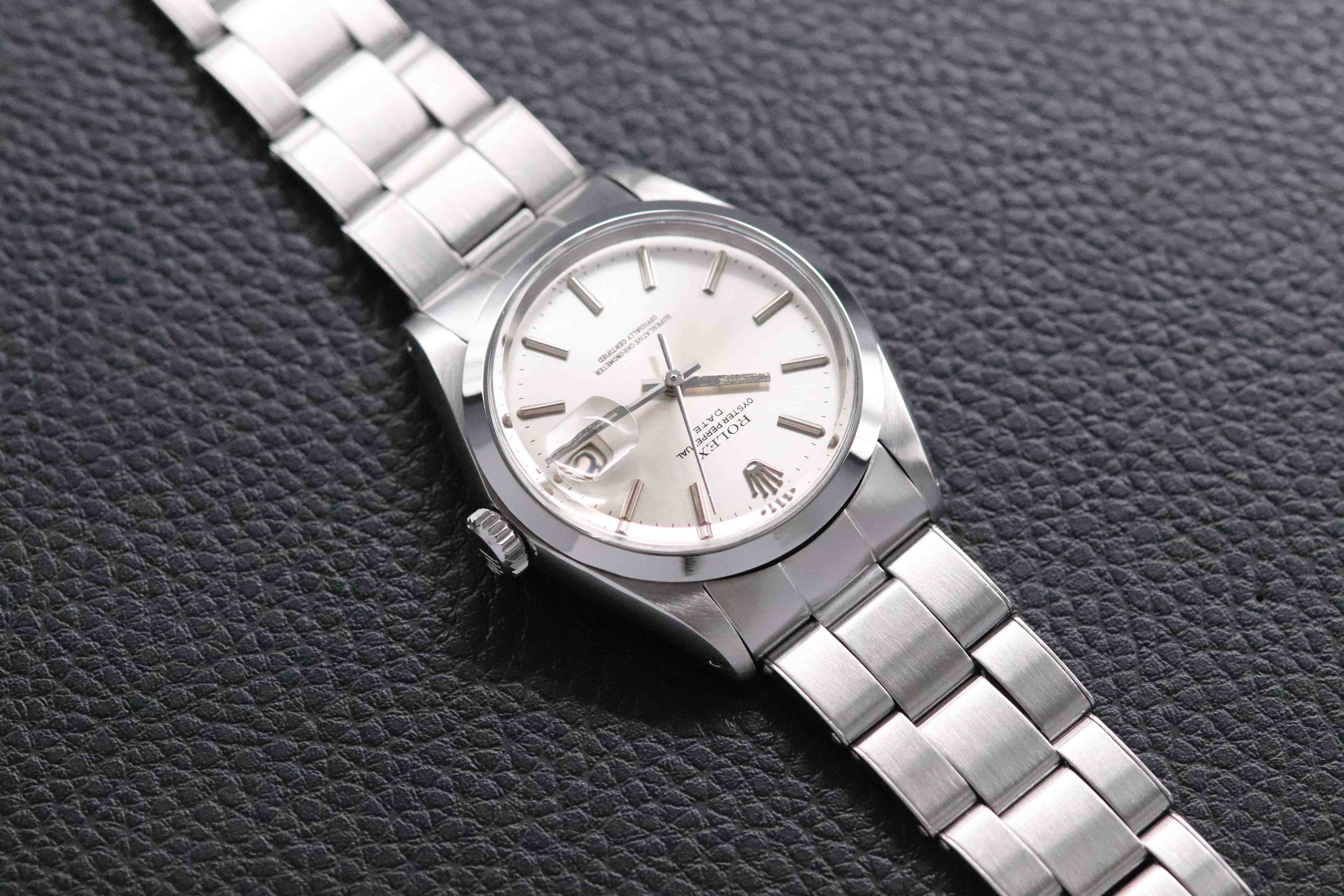 Rolex Date 1500 Silver Dial 1969