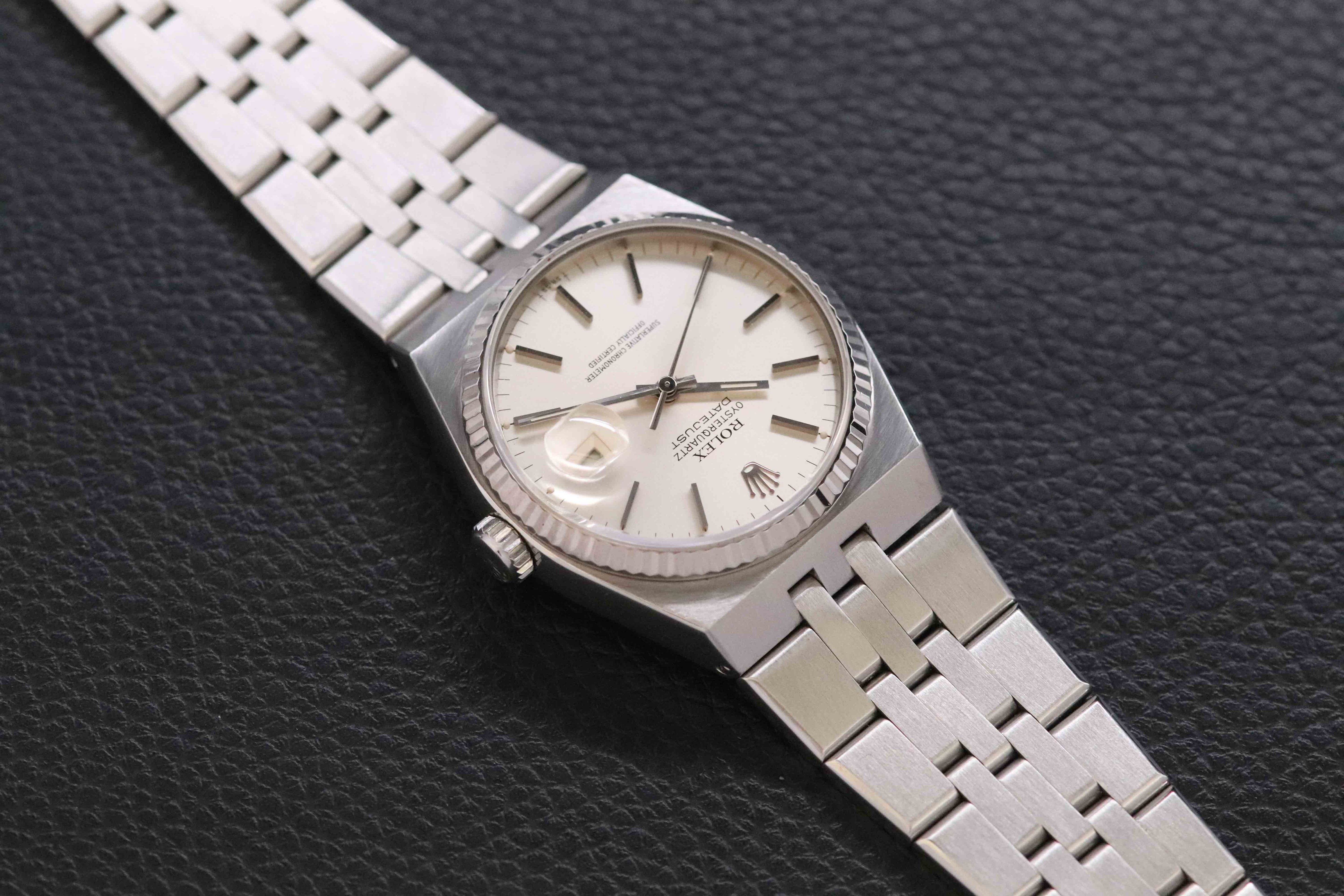 Rolex Datejust Oysterquartz 17014 Silver 1984