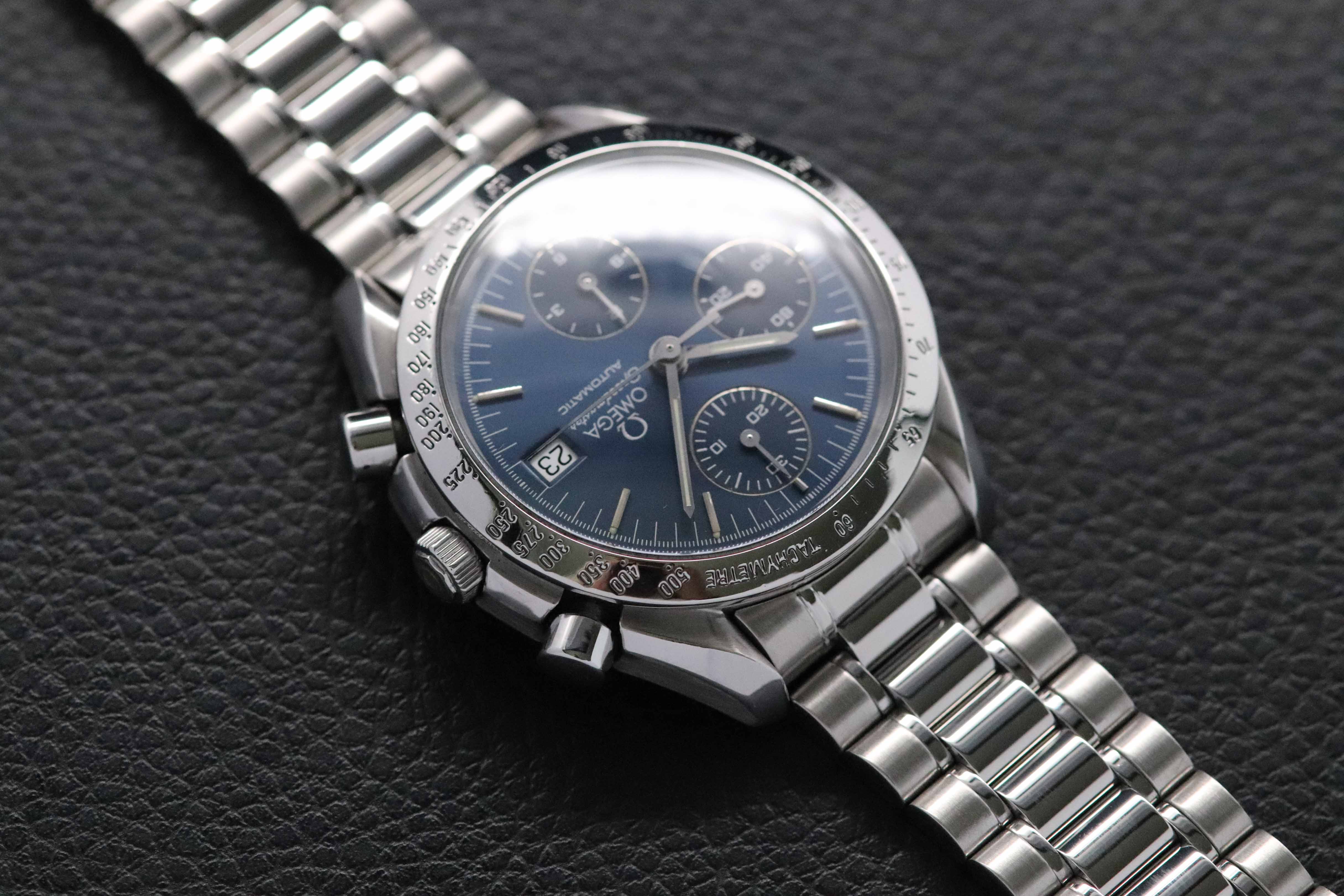 Omega Speedmaster Date 3511.80 Blue Dial 1993