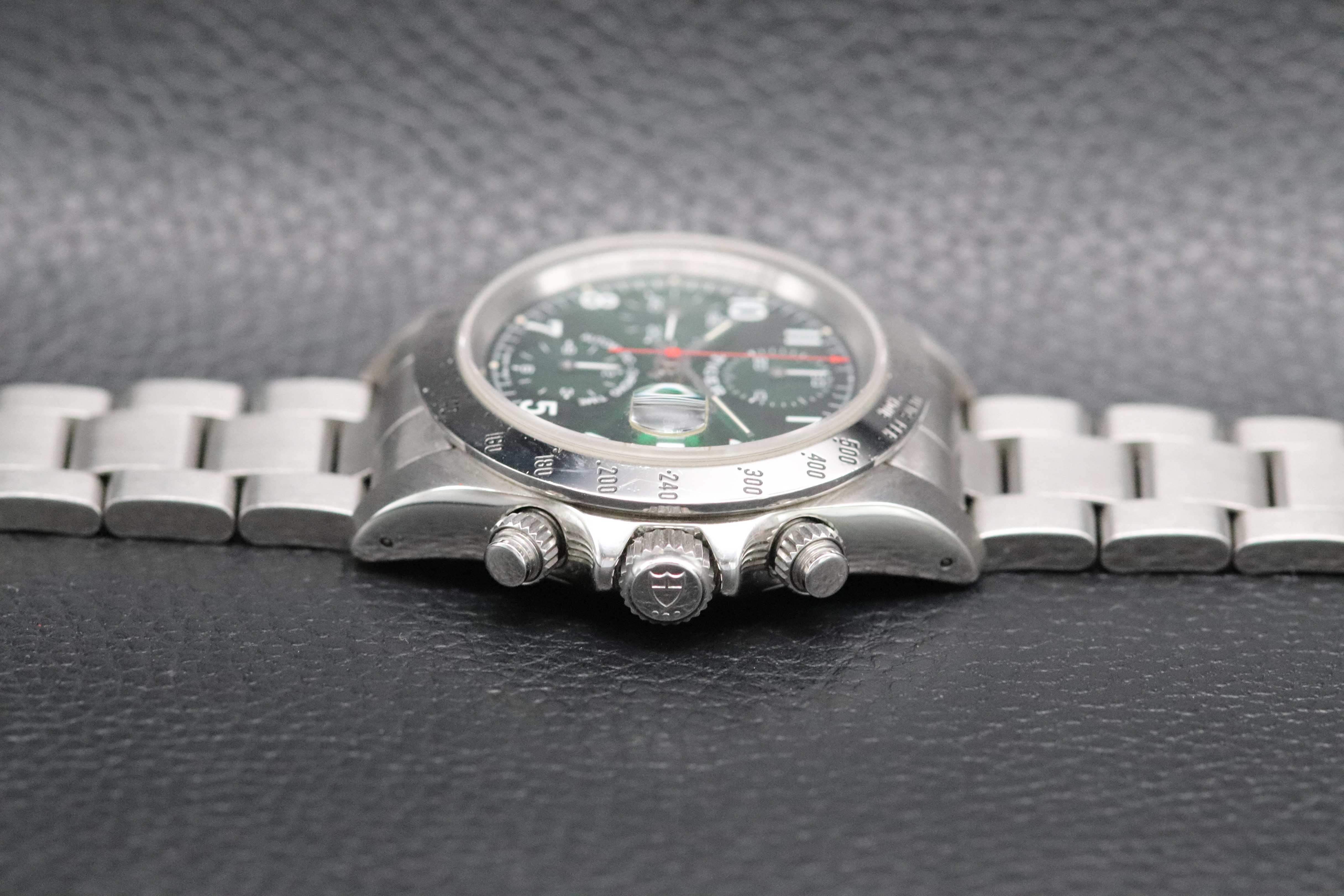 Tudor Oysterdate Small Block 79280 Esfera Verde 1999