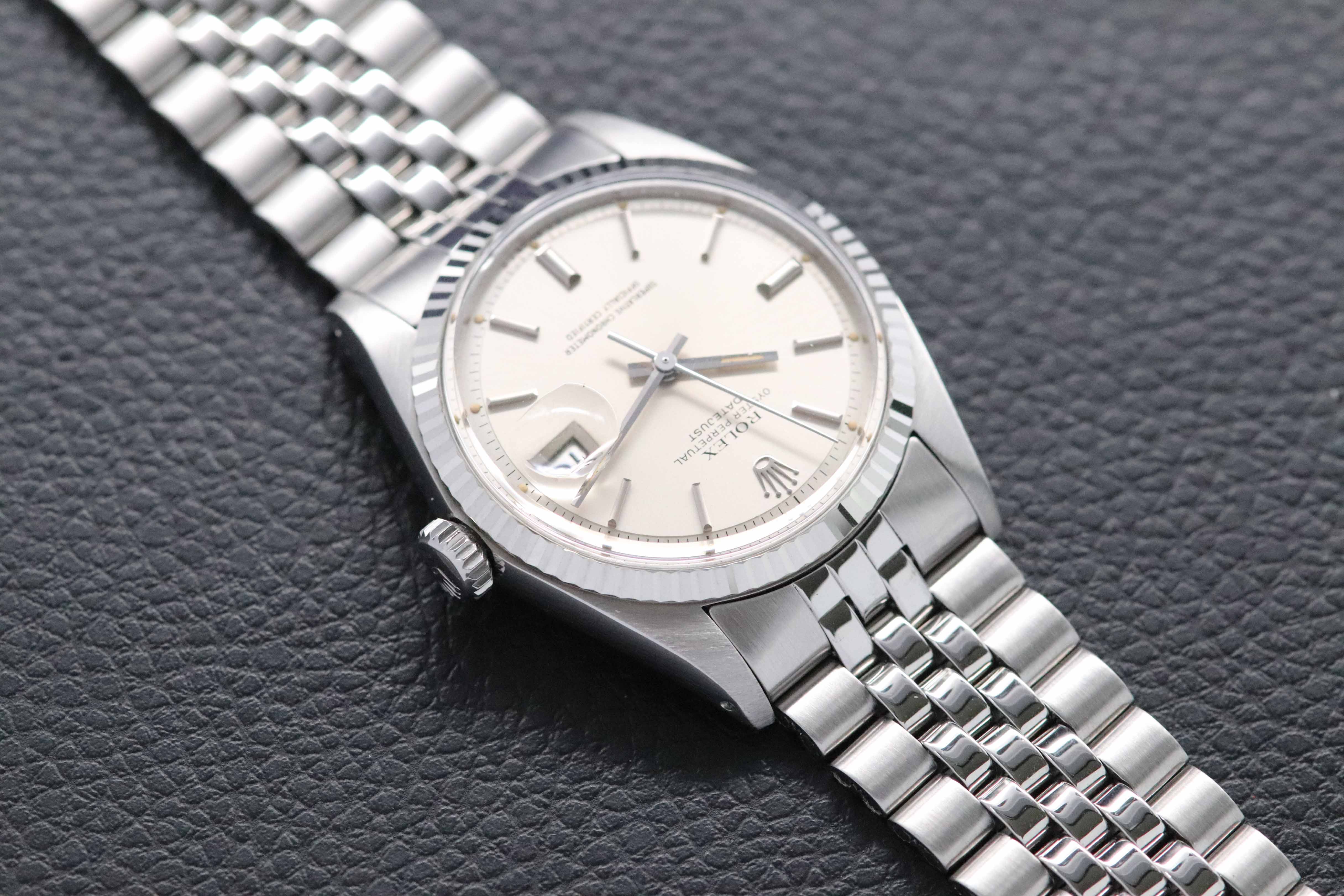 Rolex Datejust 36 1601 Silver Dial 1975