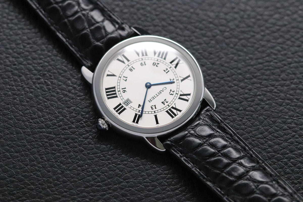 Cartier Ronde Solo W6700255 Silver Dial 2013