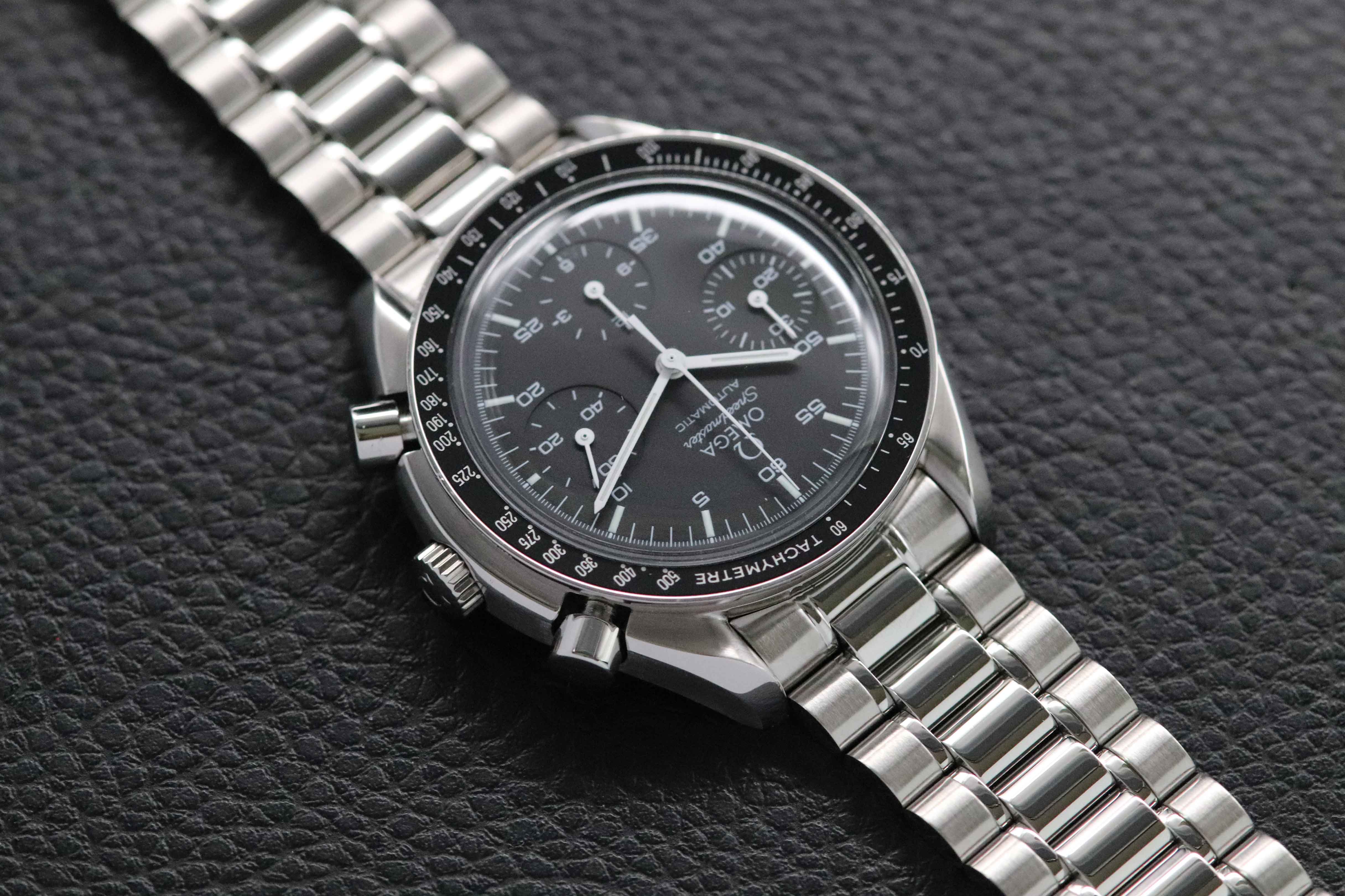 Omega Speedmaster ridotto 3510.50 quadrante nero 1998