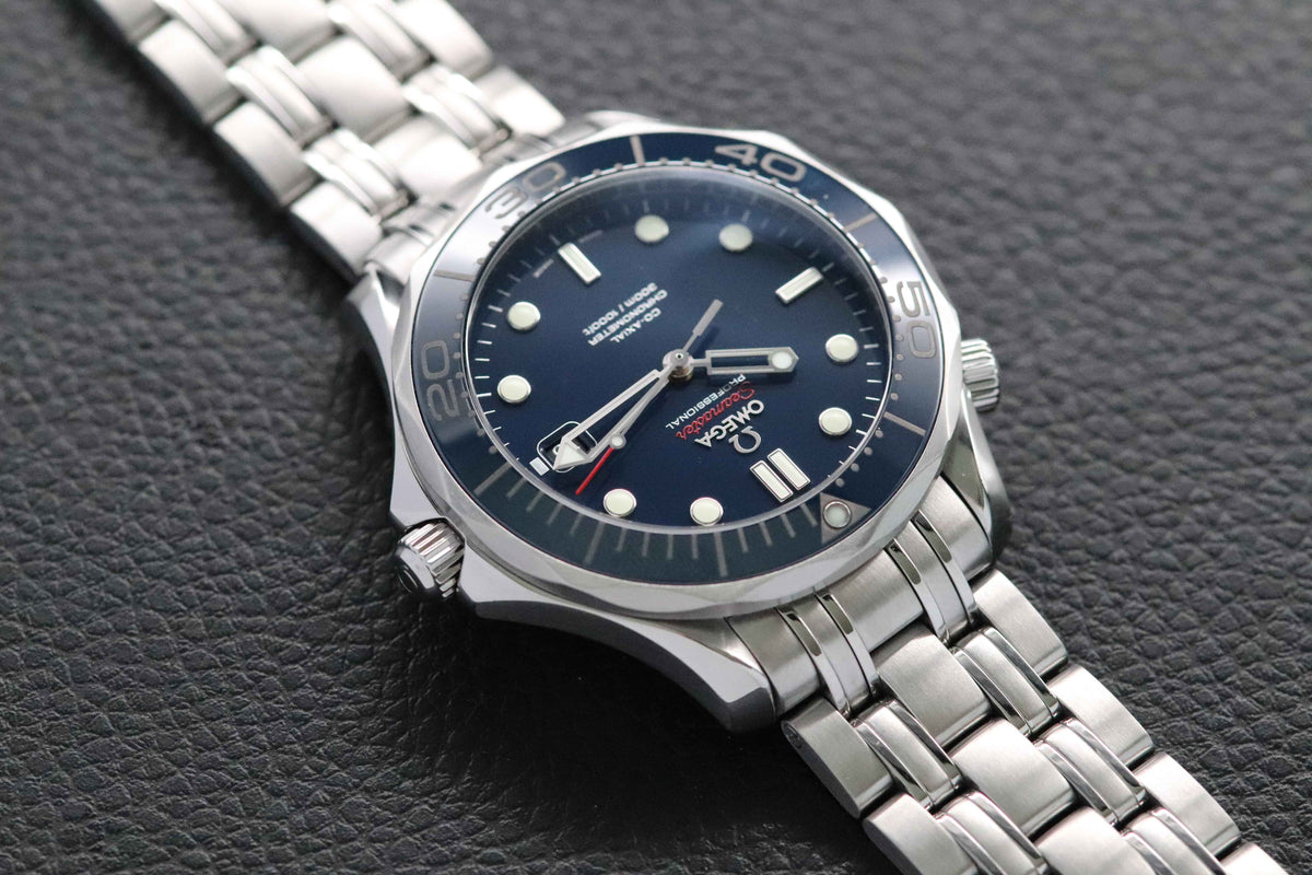 Omega Seamaster Diver 300 212.30.41.20.03.001 Blue Dial 2012