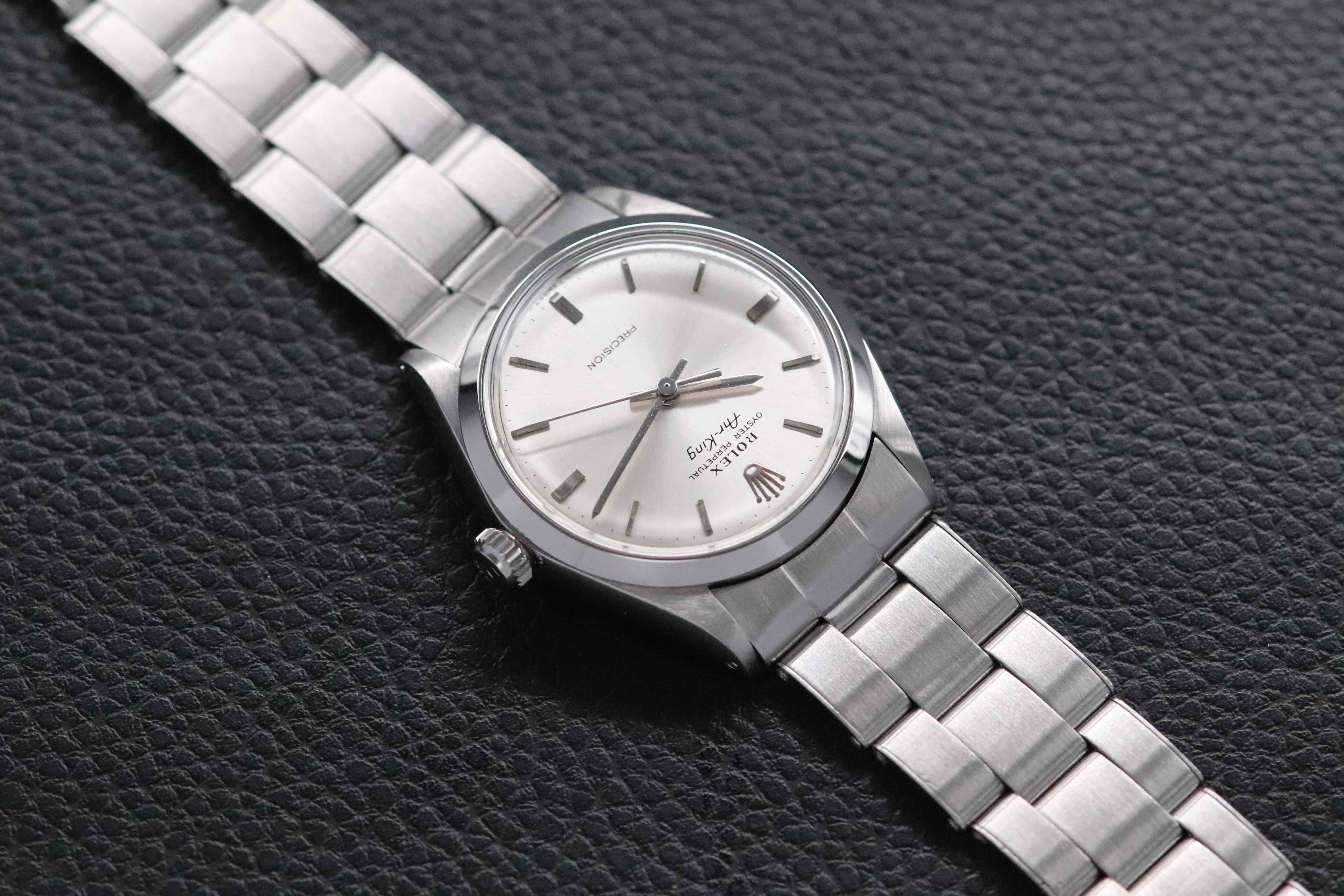 Rolex Air-King 5500 Silver Dial 1968