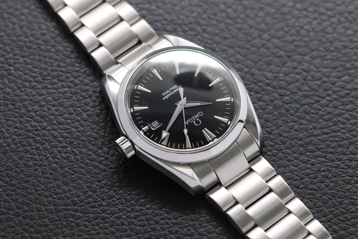 Omega Seamaster Aqua Terra 2518.50 Black Dial 1998