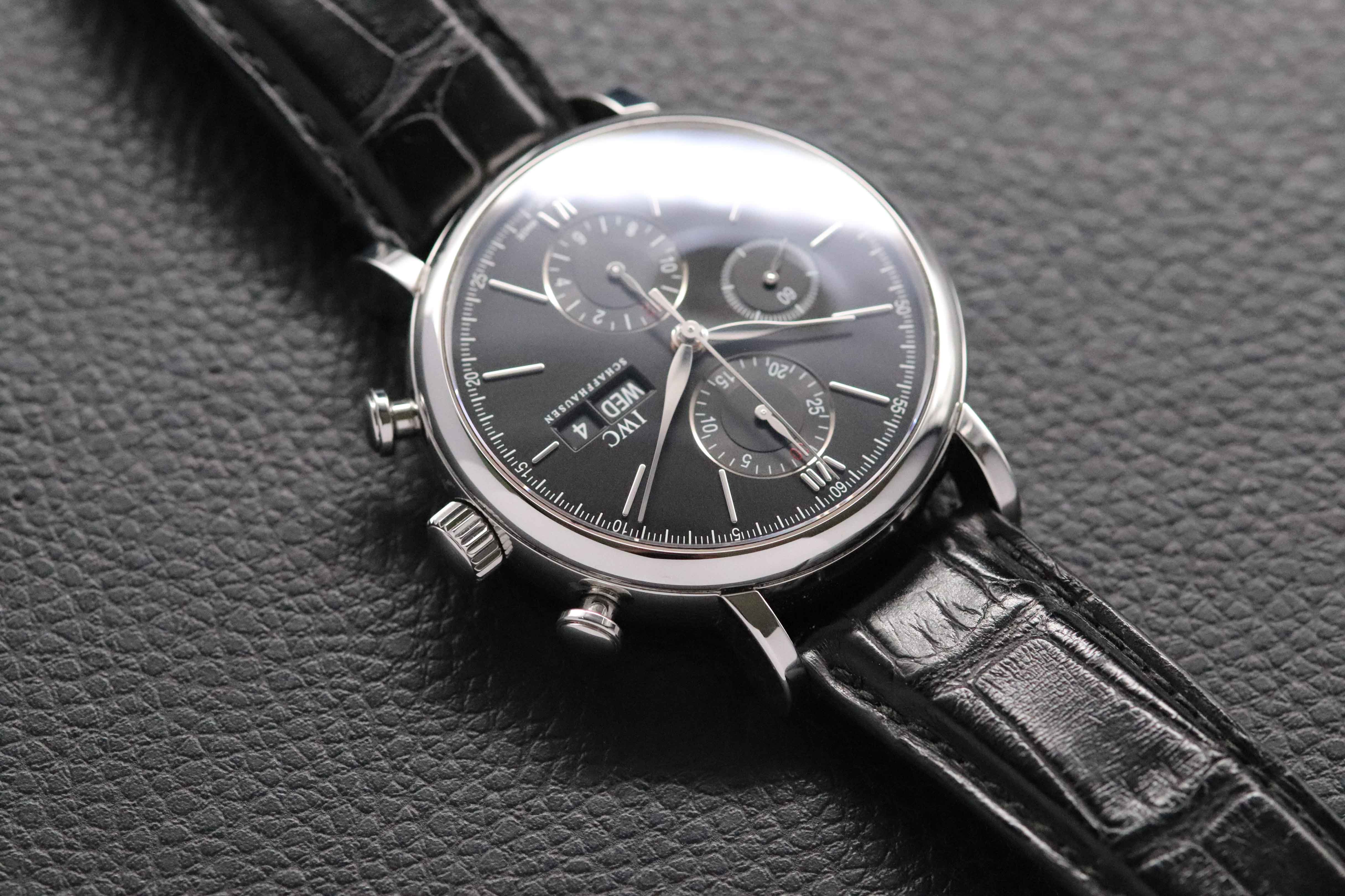 Chronographe IWC Portofino IW391029, FULLSET 2019, coffret et PAPERS