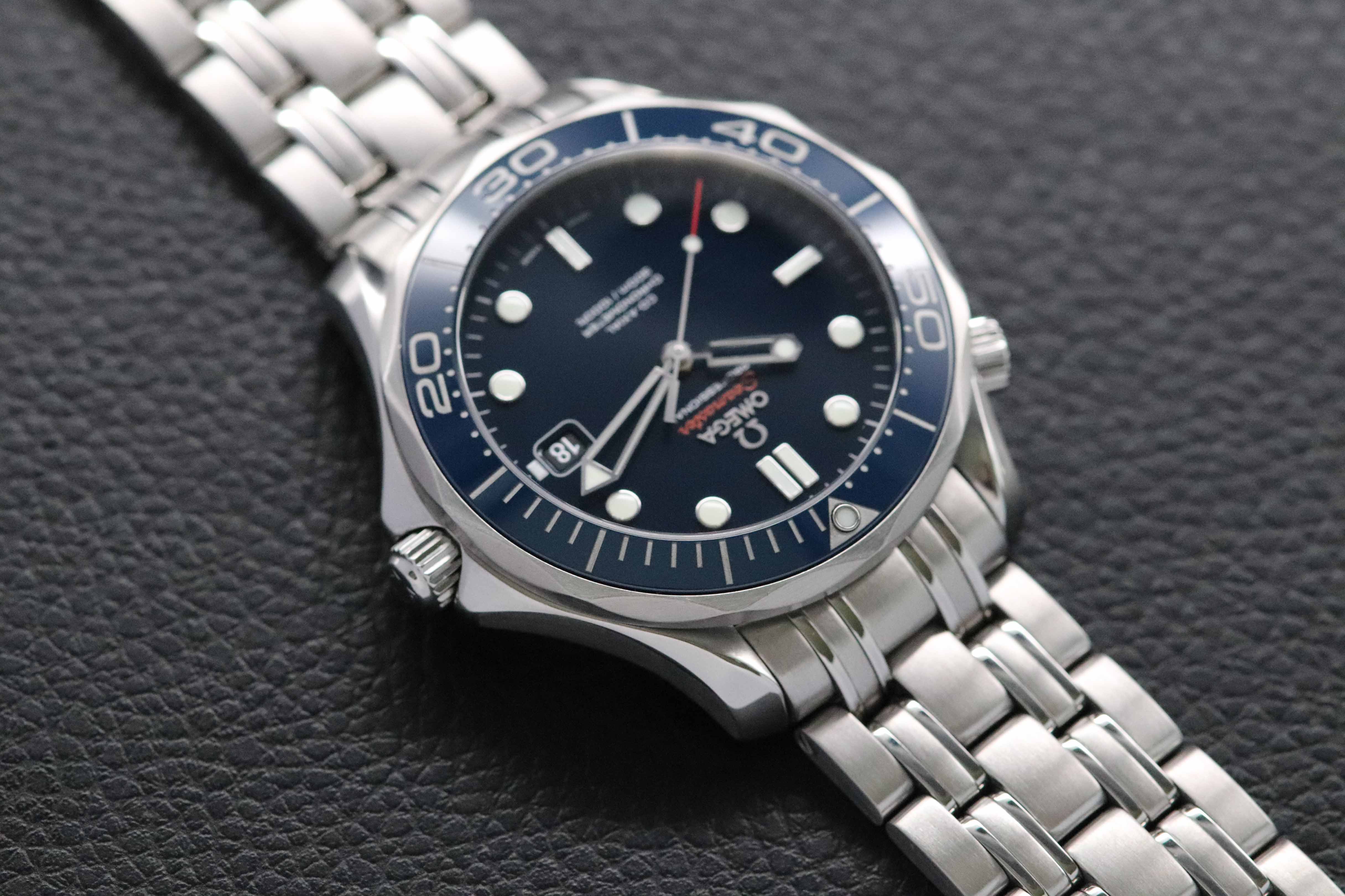 Omega Seamaster Diver 300 212.30.41.20.03.001 Blue Dial 2018