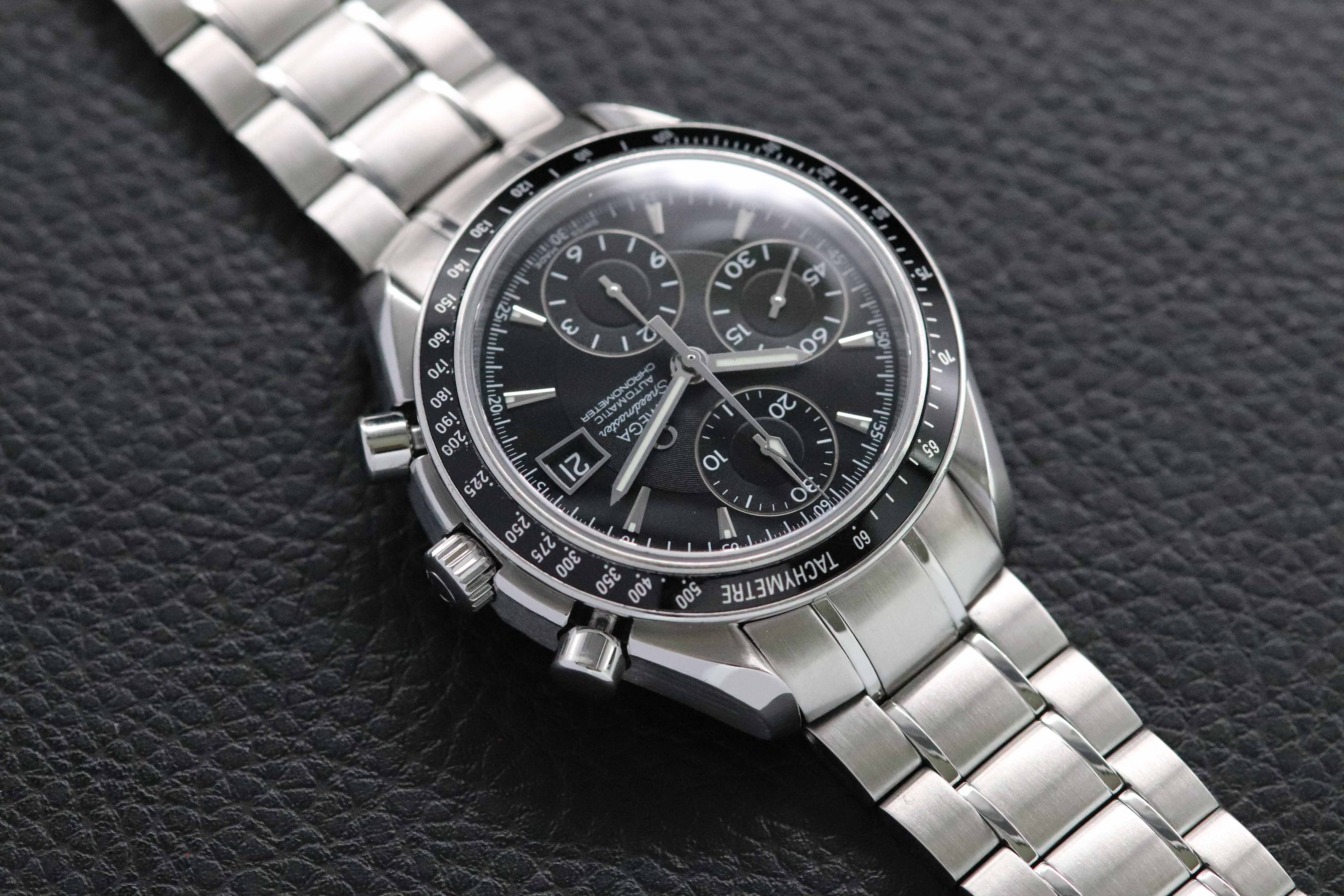 Omega Speedmaster Date 3210.50 Quadrante nero 2012