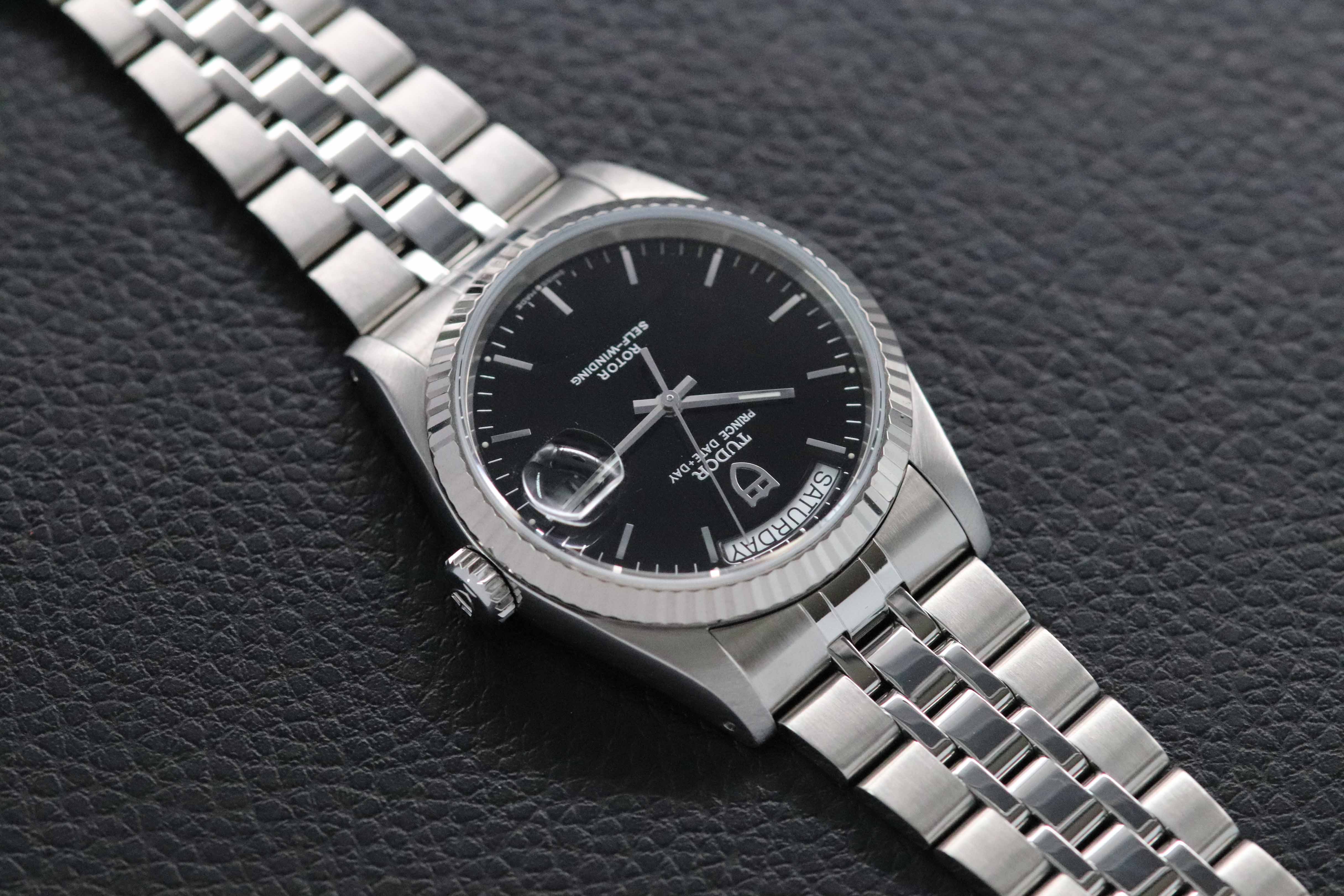 Tudor Prince Date-Day 76214 Black Dial 2008