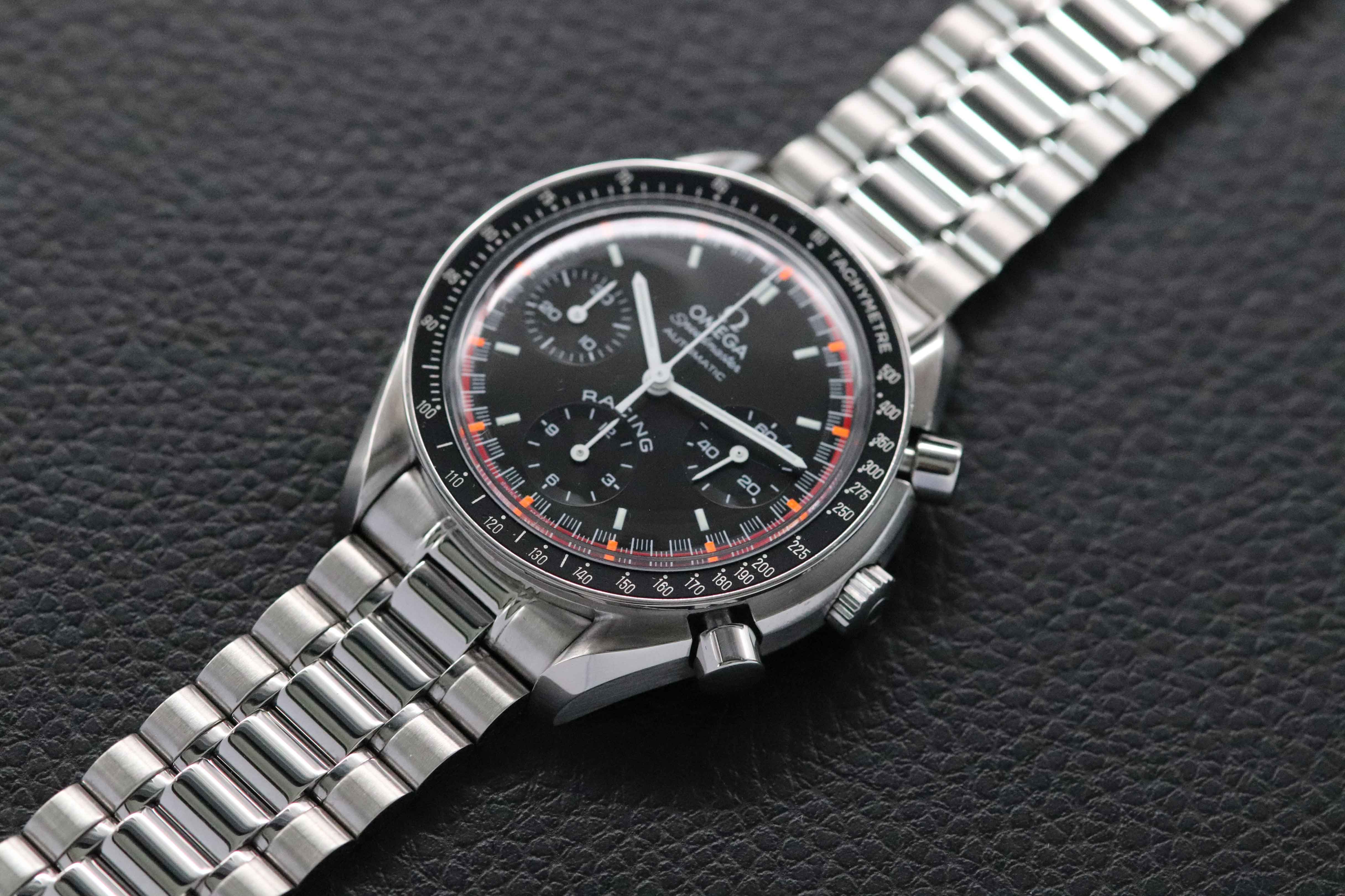 Omega Speedmaster Reduced 3518.50 Michael Schumacher 2001 Fullset Box+Paper