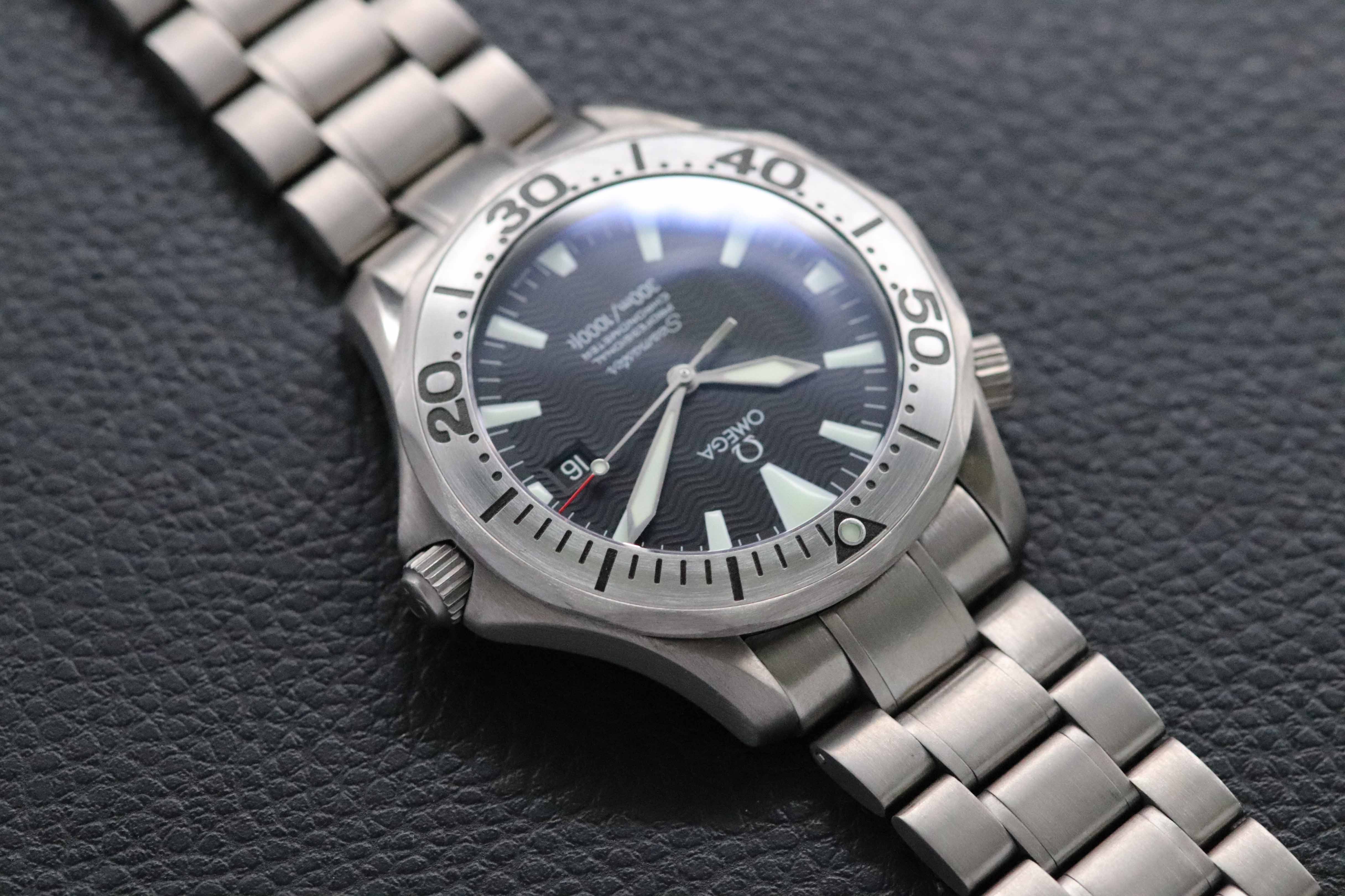 Omega Seamaster 300 2231.50 Quadrante nero 2007
