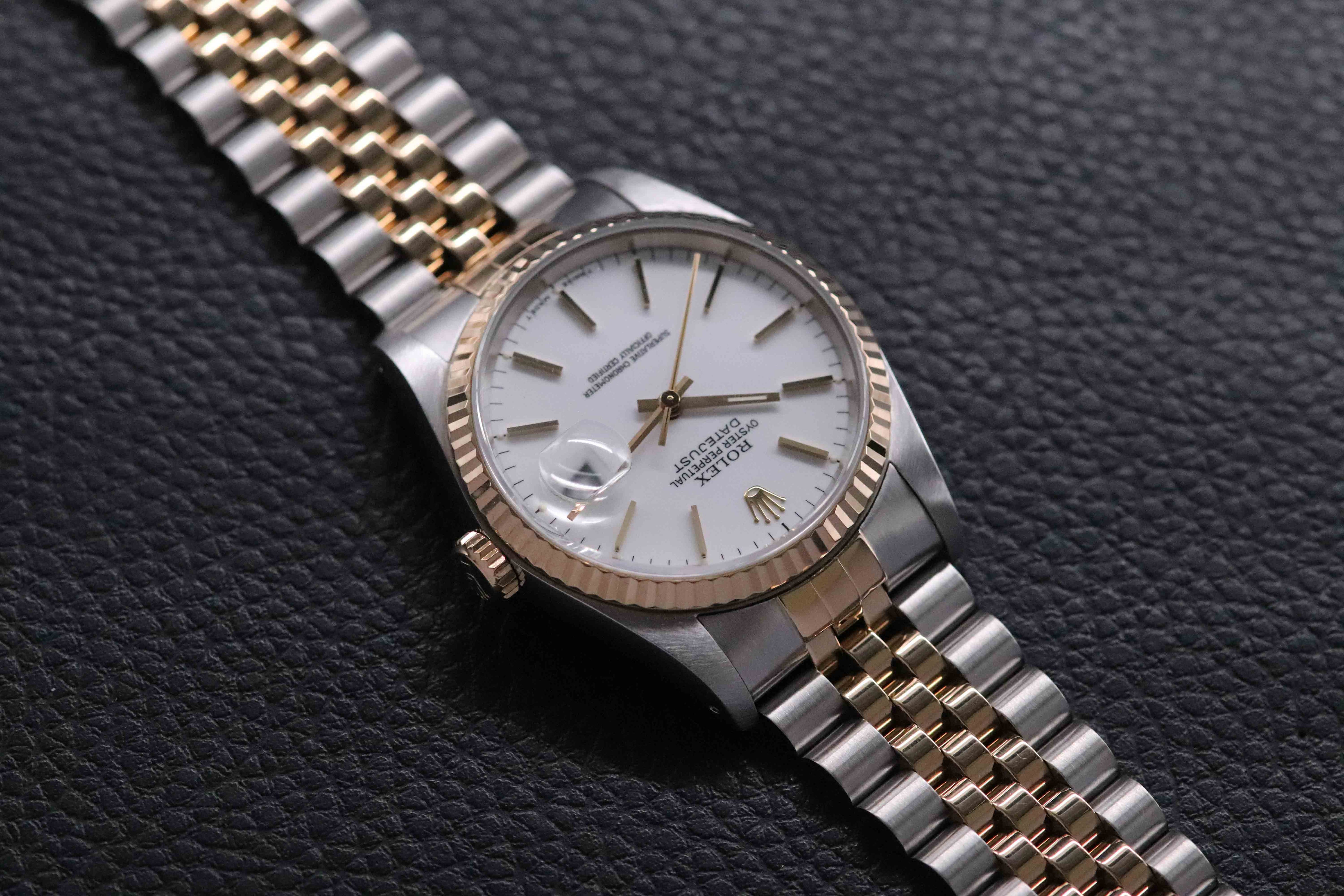 Rolex Datejust 16233 White Dial 1988