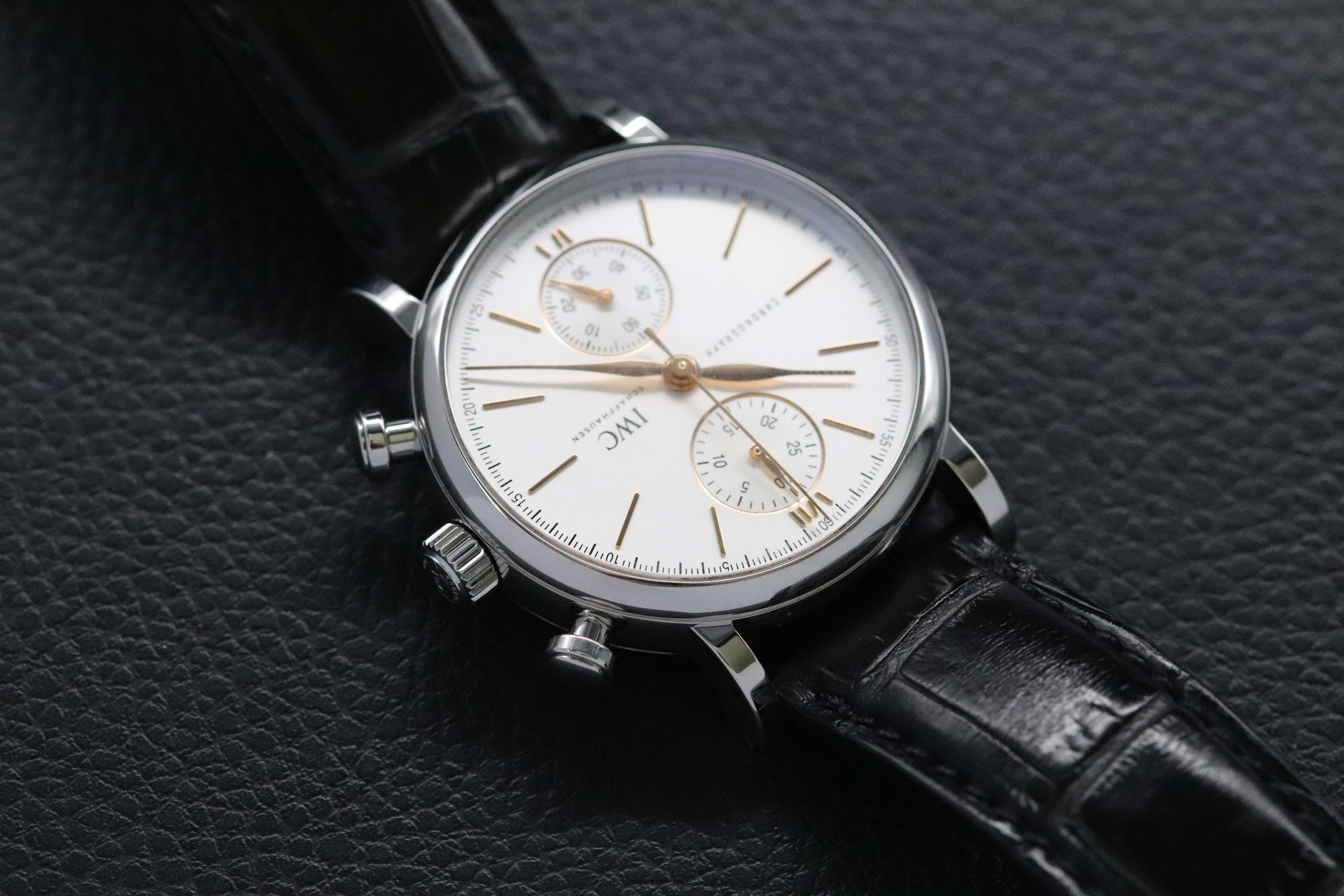 IWC Portofino Chronograph IW391406 Complete Set 2022 Box + Papers