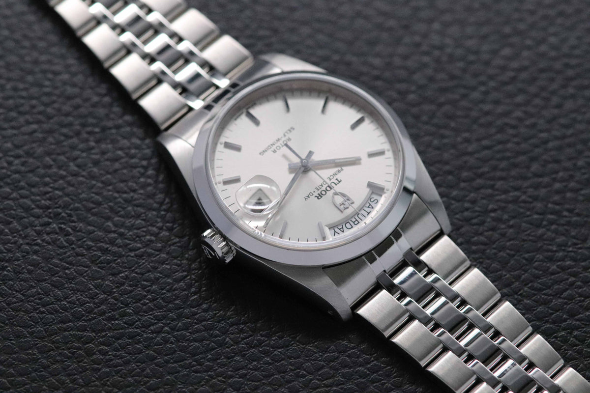 Tudor Date-Day 76200 Silver Dial 2012