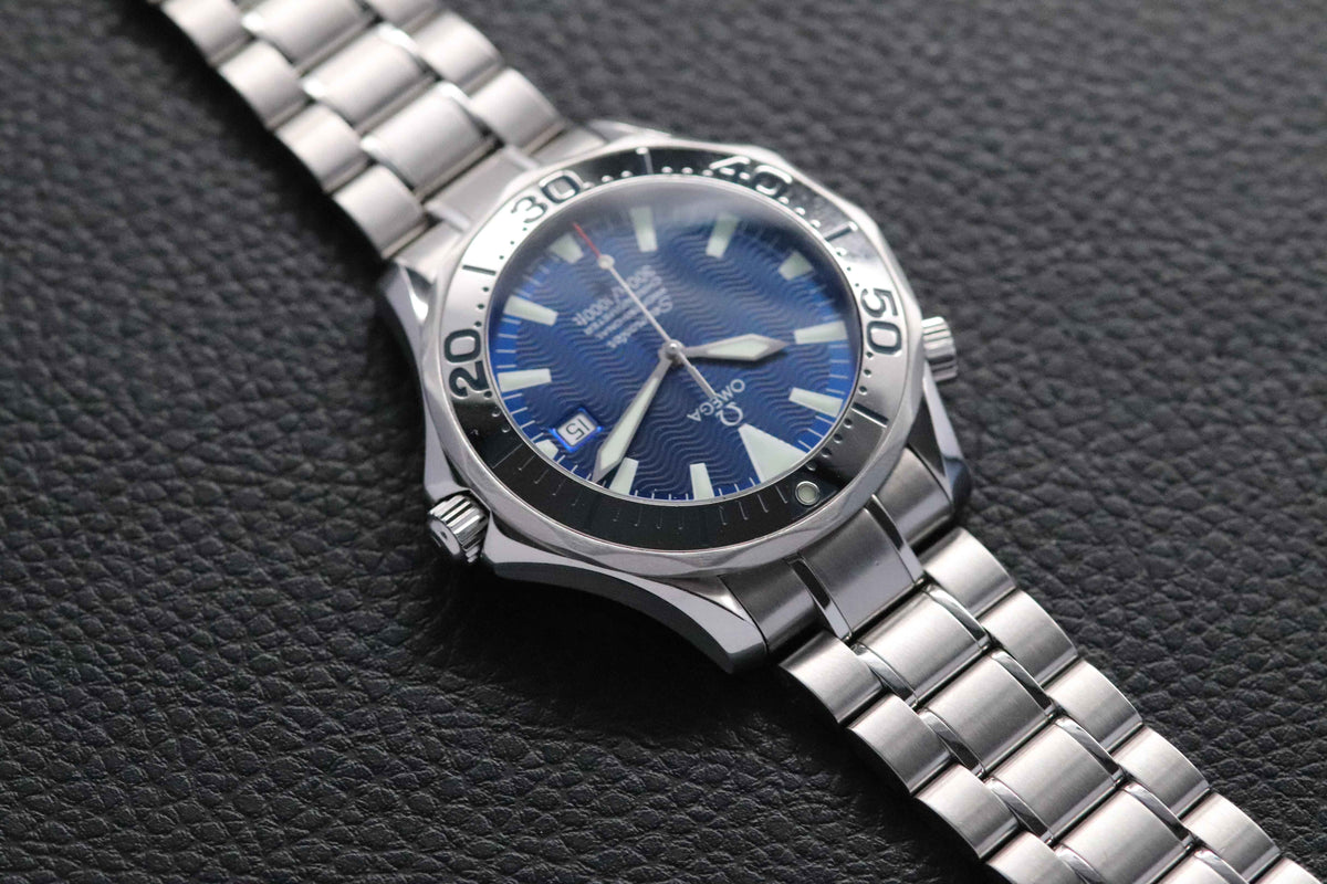 Omega Seamaster Diver 2255.80 Blue Dial 2007