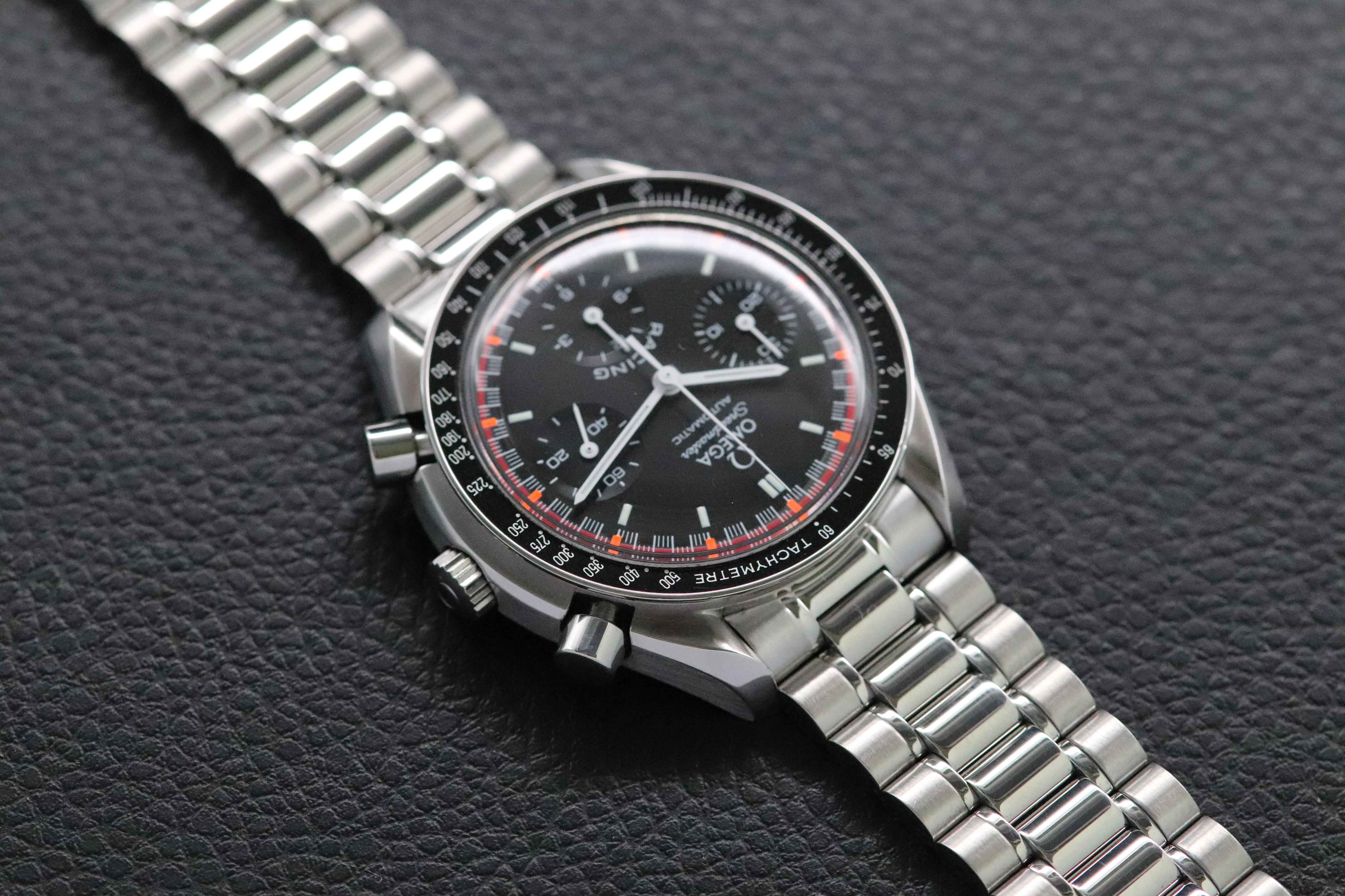 Omega Speedmaster Reduced Schumacher 3518.50 Fullset 2001 Box+Papers