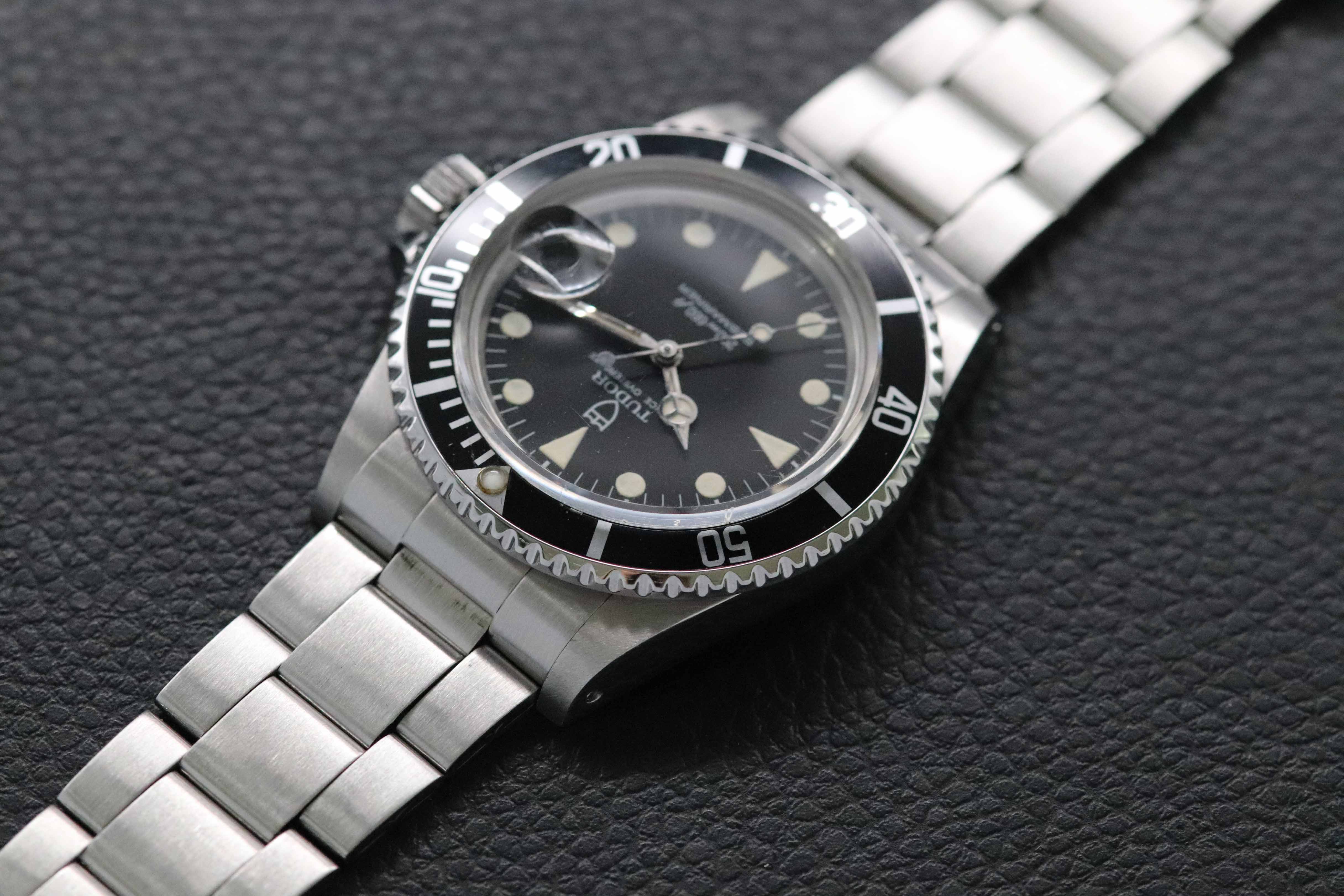Tudor Submariner 79090 Black Dial 1989