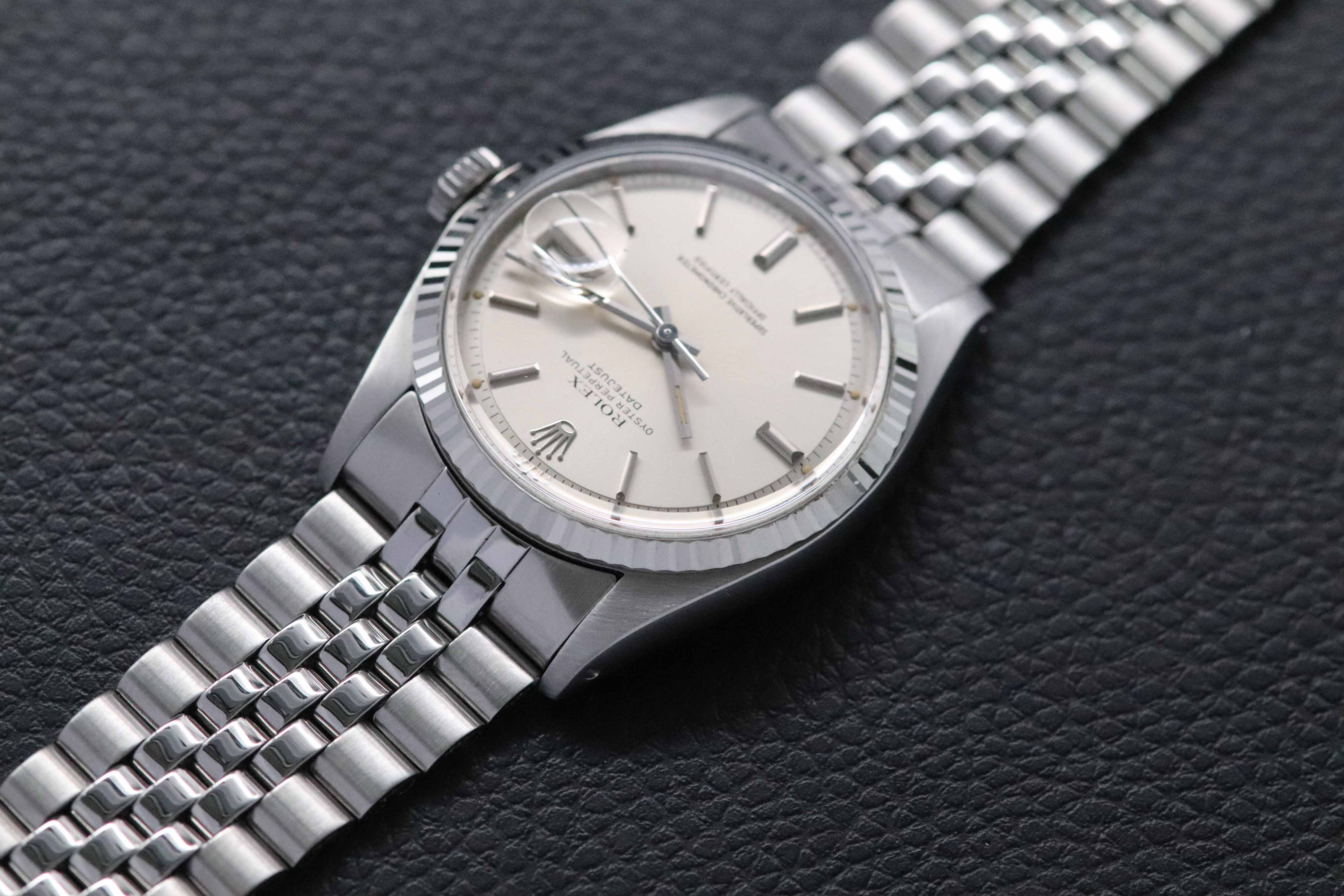Rolex Datejust 36 1601 Silver Dial 1975
