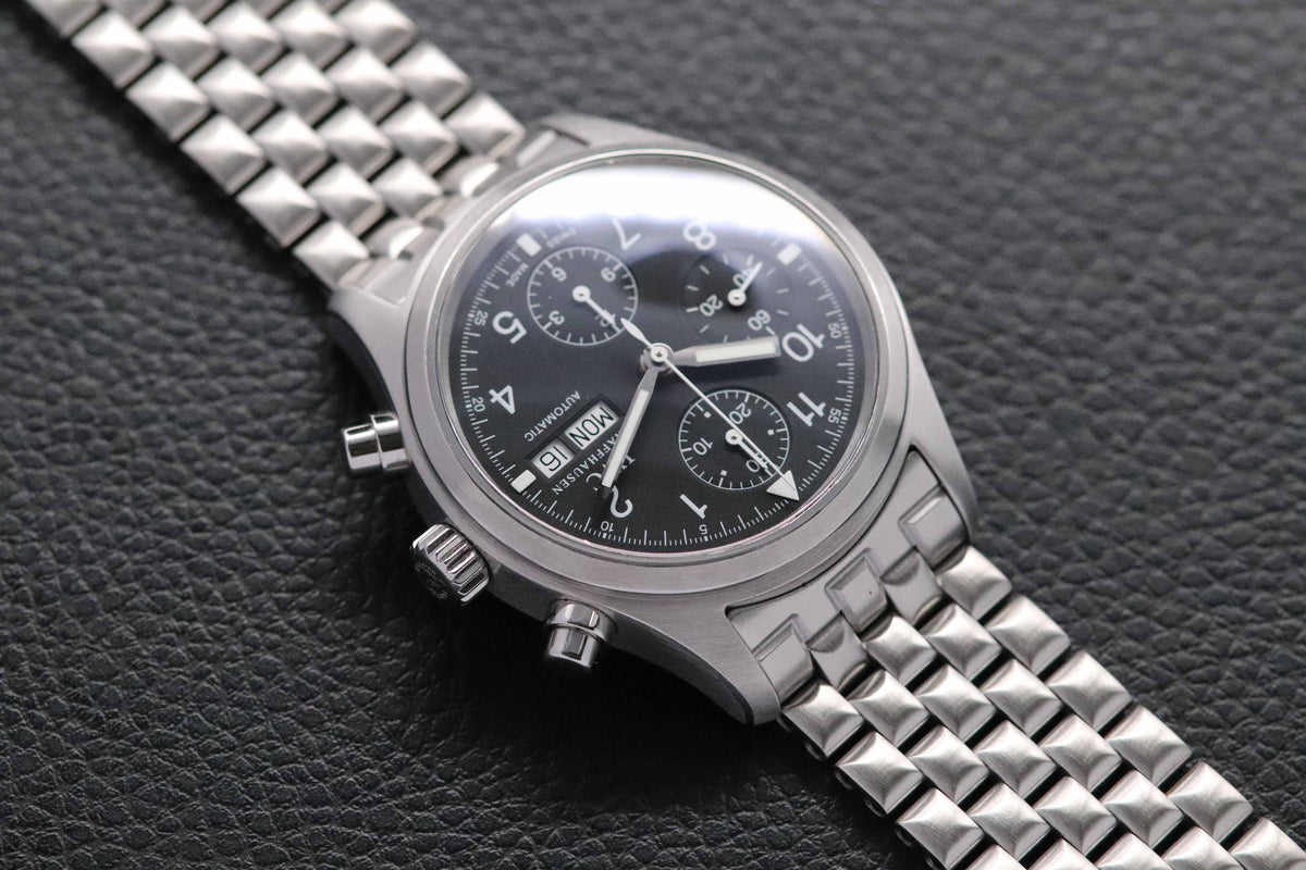 IWC Fliegerchronograph IW370607 Fullset 2002 Box+Papers