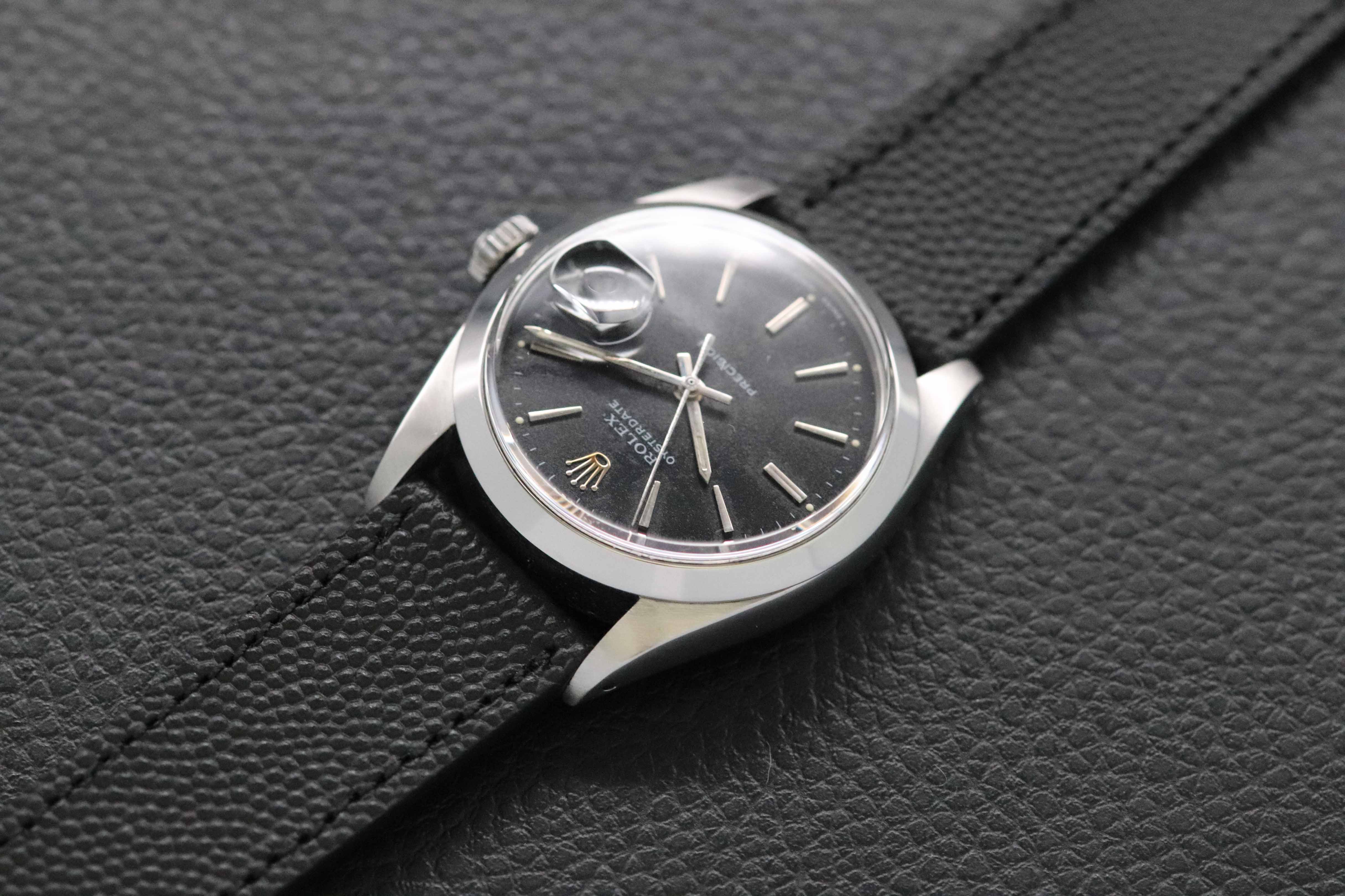 Rolex Oysterdate 6694 Black Dial 1964