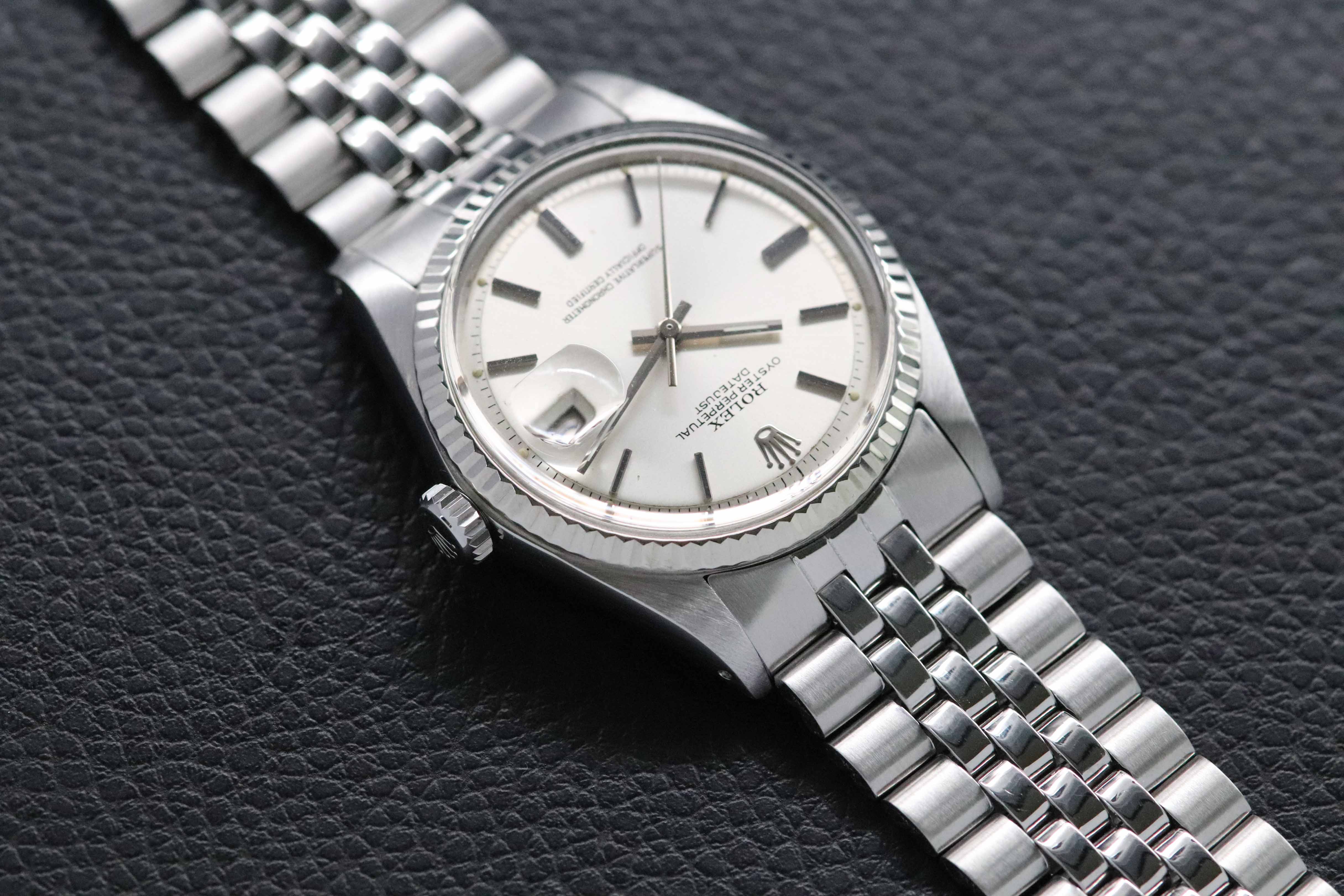 Rolex Datejust 36 1601 Complete Set 1975 Box + Papers