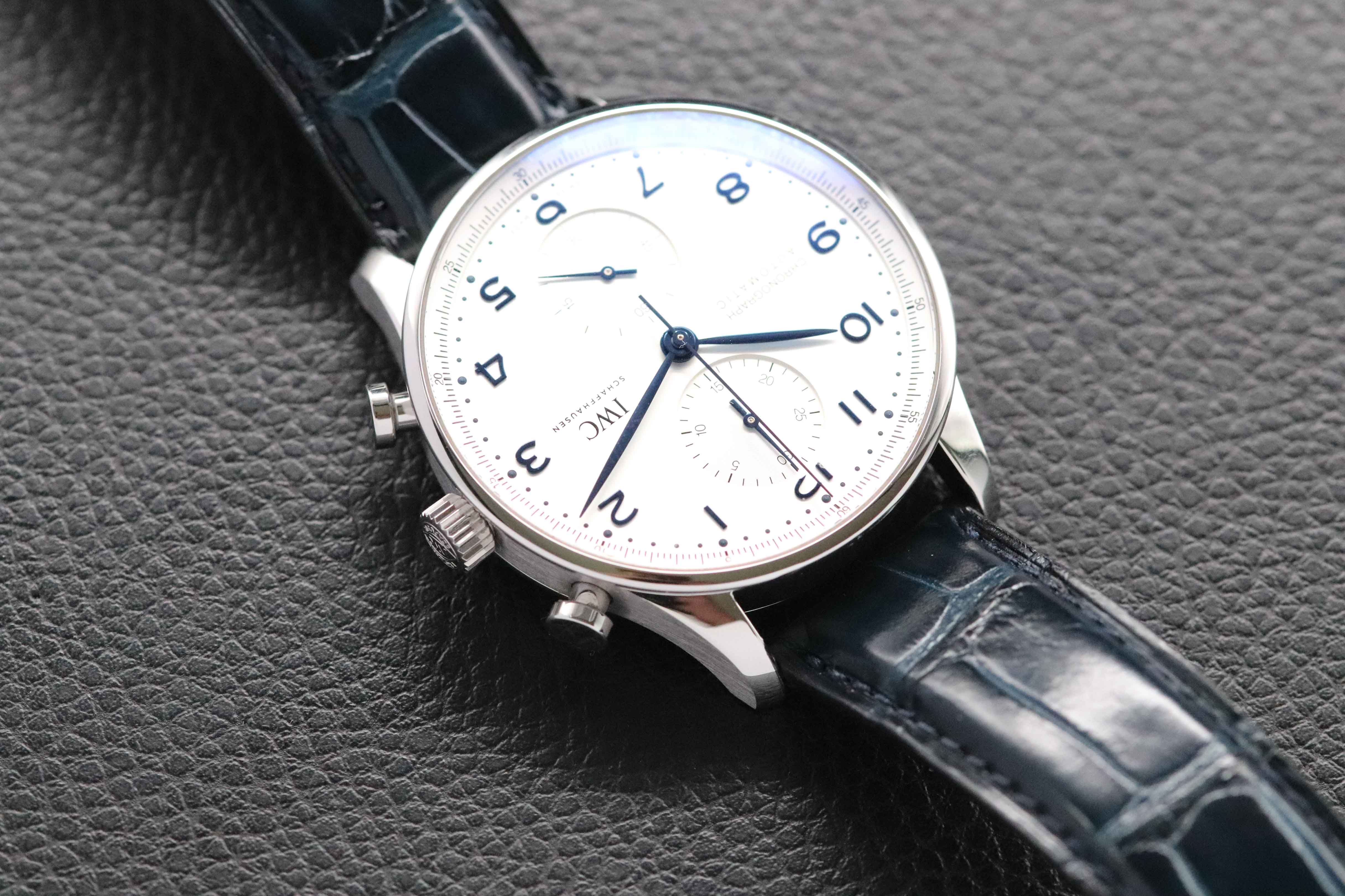 IWC Portugieser Chronograph IW371605 Fullset 2023 Box+Papers