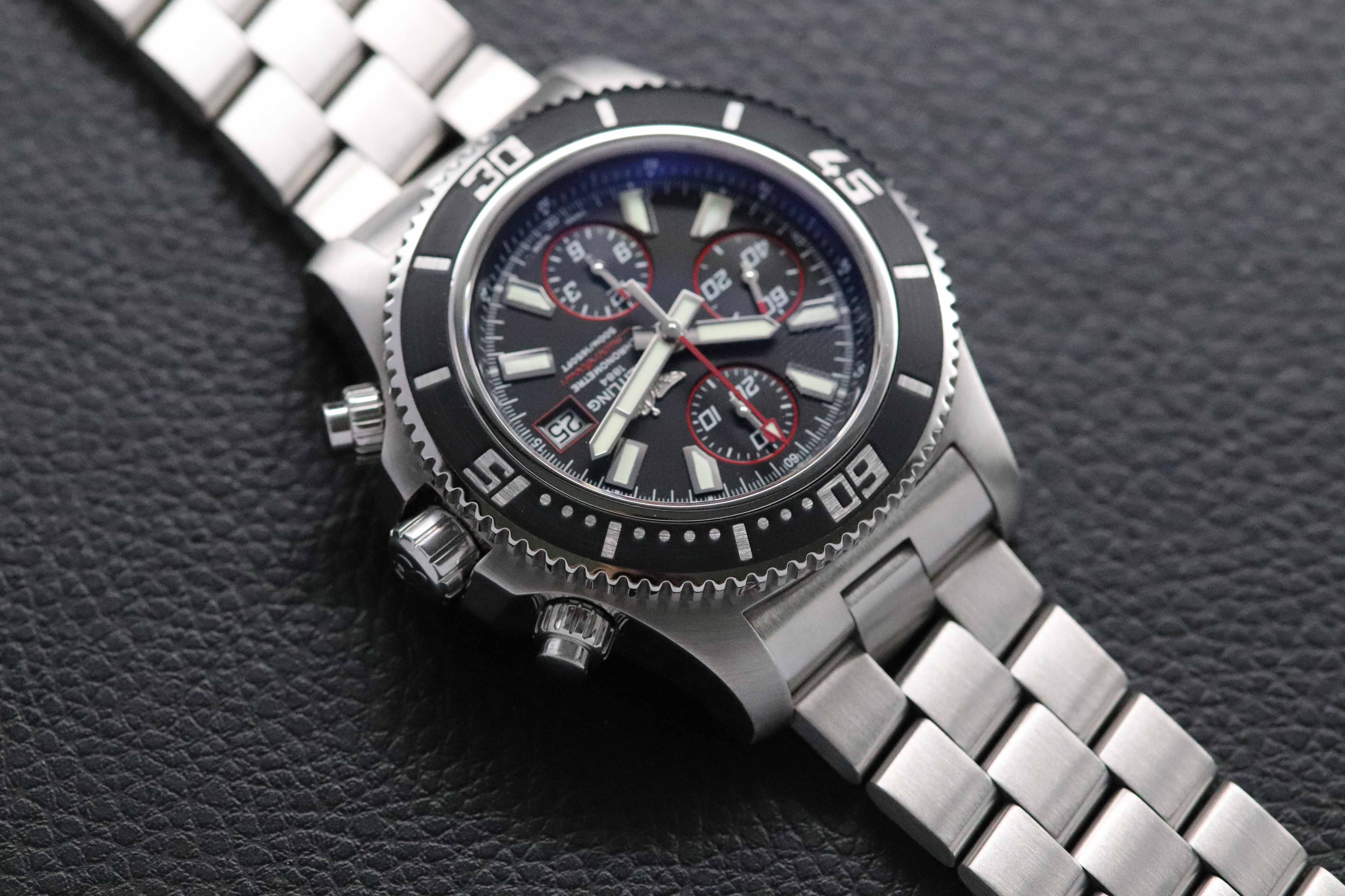 Breitling Superocean Cronógrafo II A13341, FULLSET de 2015, caja y PAPERS