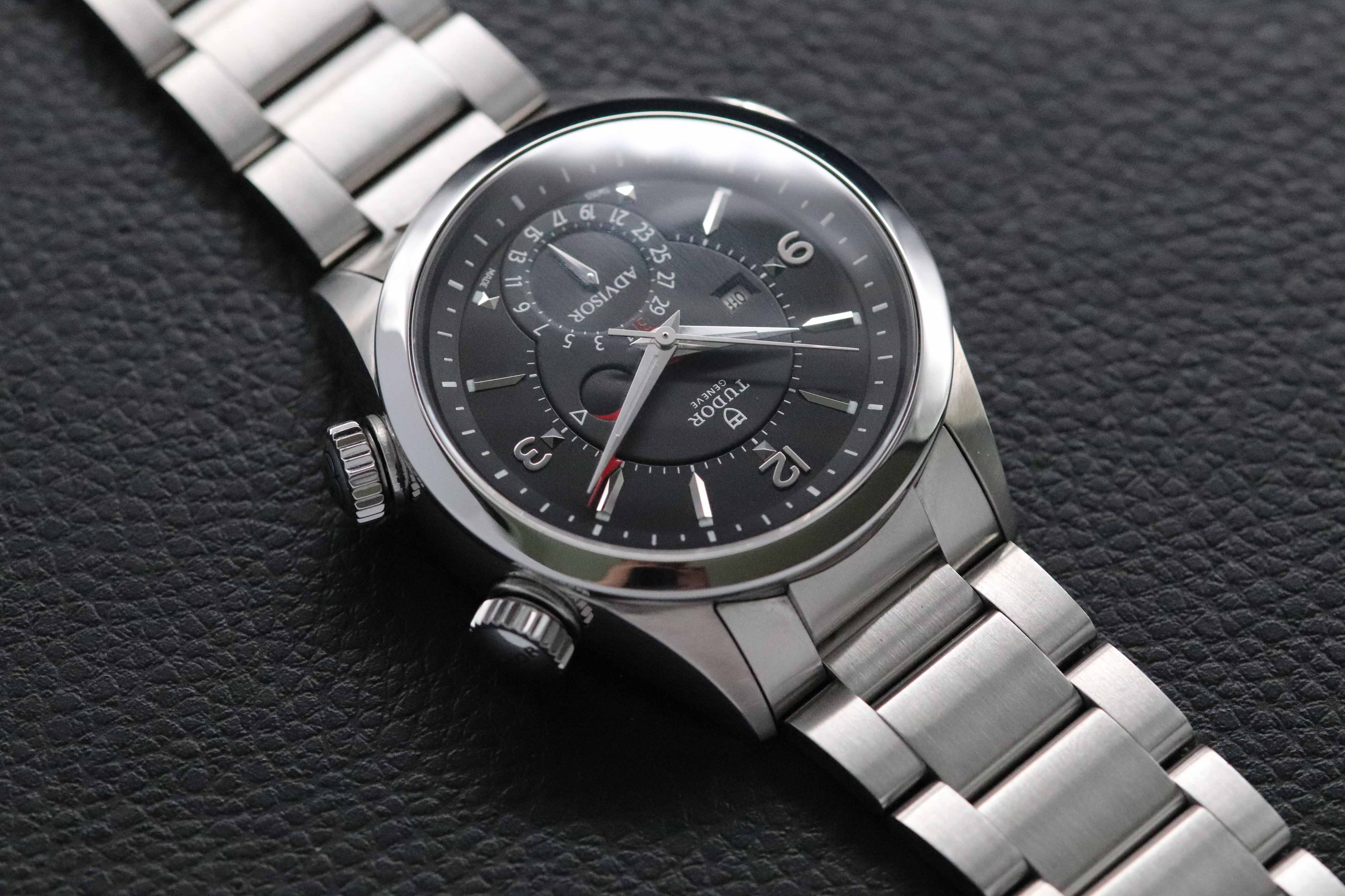 Tudor Heritage Advisor 79620TN Black Dial Papers 2016