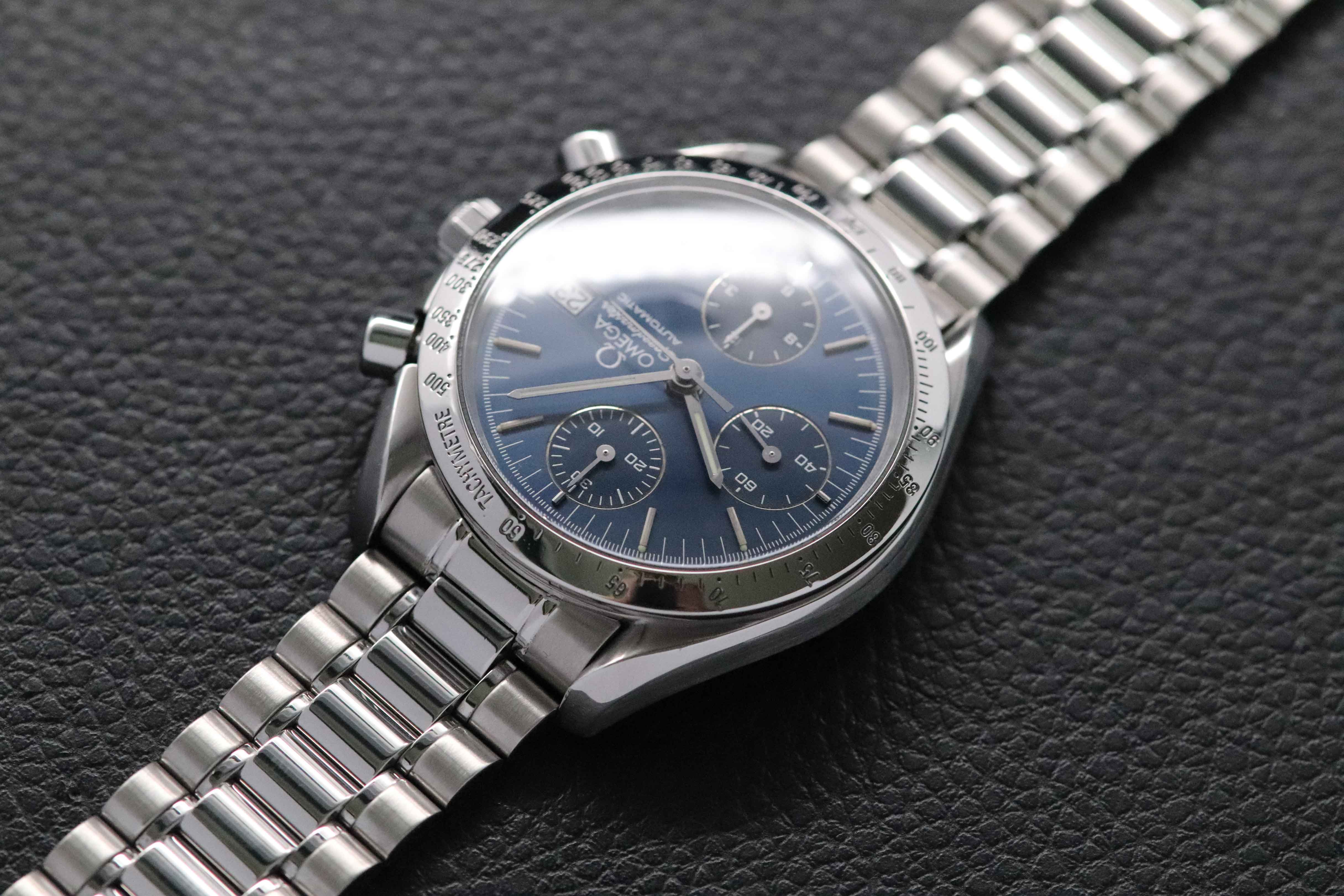 Omega Speedmaster Date 3511.80 Blue Dial 1993