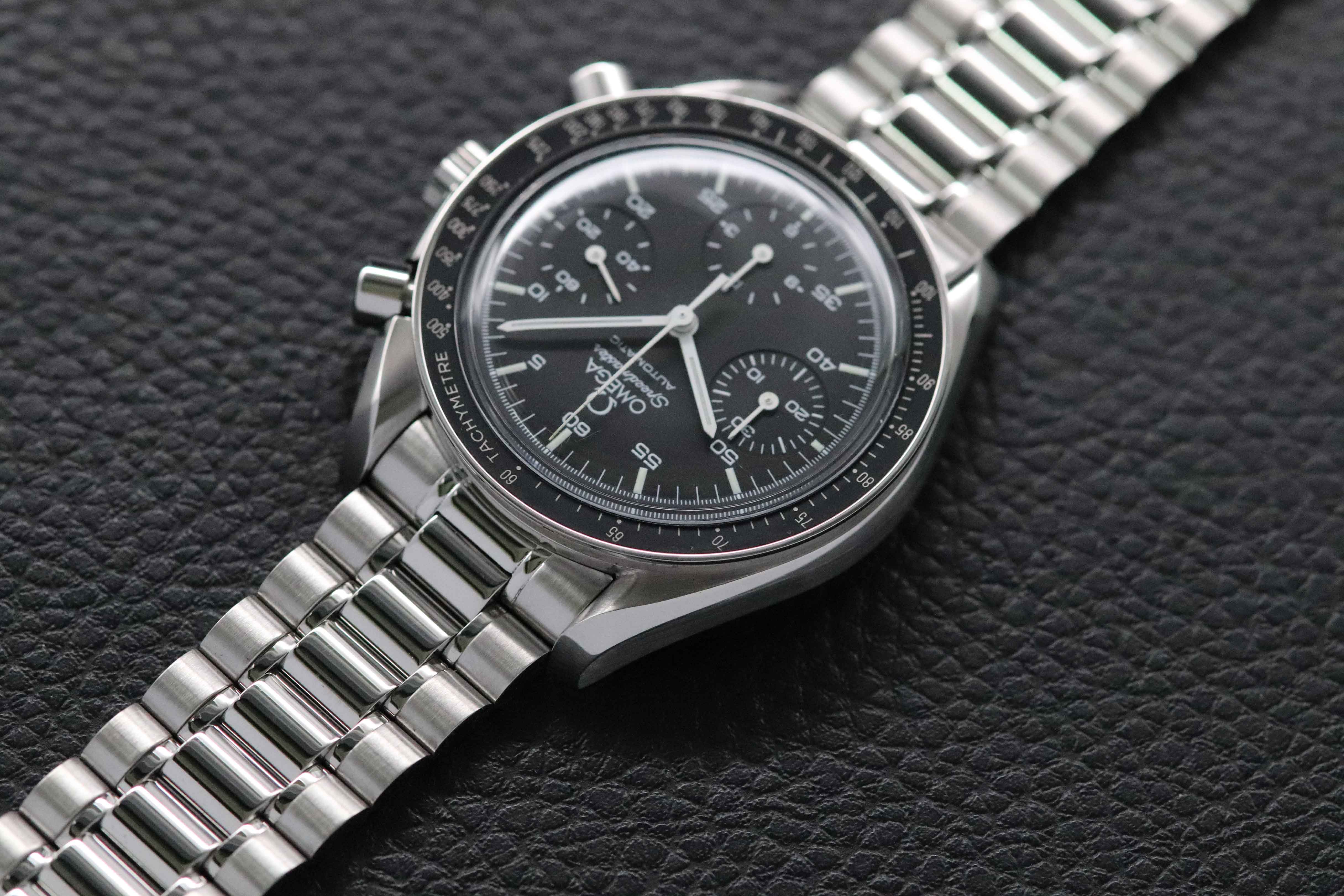 Omega Speedmaster ridotto 3510.50 quadrante nero 1998